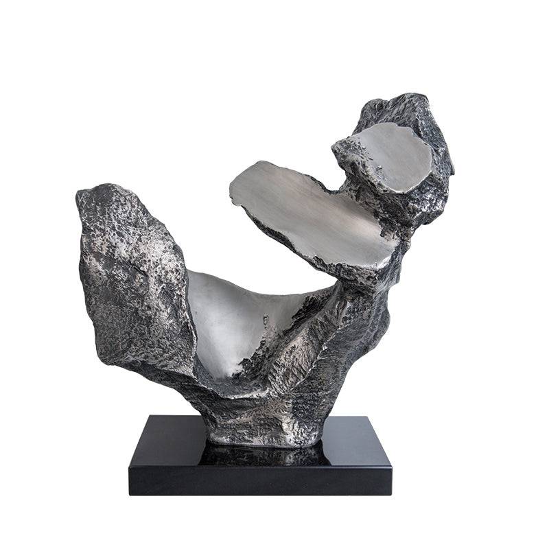 Black-Sliver Resin Decoration Fb-Sz2040A - Home Decor Figurines - ebarza Furniture UAE | Shop Modern Furniture in Abu Dhabi & Dubai - مفروشات ايبازرا في الامارات | تسوق اثاث عصري وديكورات مميزة في دبي وابوظبي