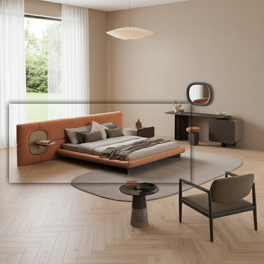 Bold Bedstead 180 Cm HM-BED017 - Bedsteads - ebarza Furniture UAE | Shop Modern Furniture in Abu Dhabi & Dubai - مفروشات ايبازرا في الامارات | تسوق اثاث عصري وديكورات مميزة في دبي وابوظبي