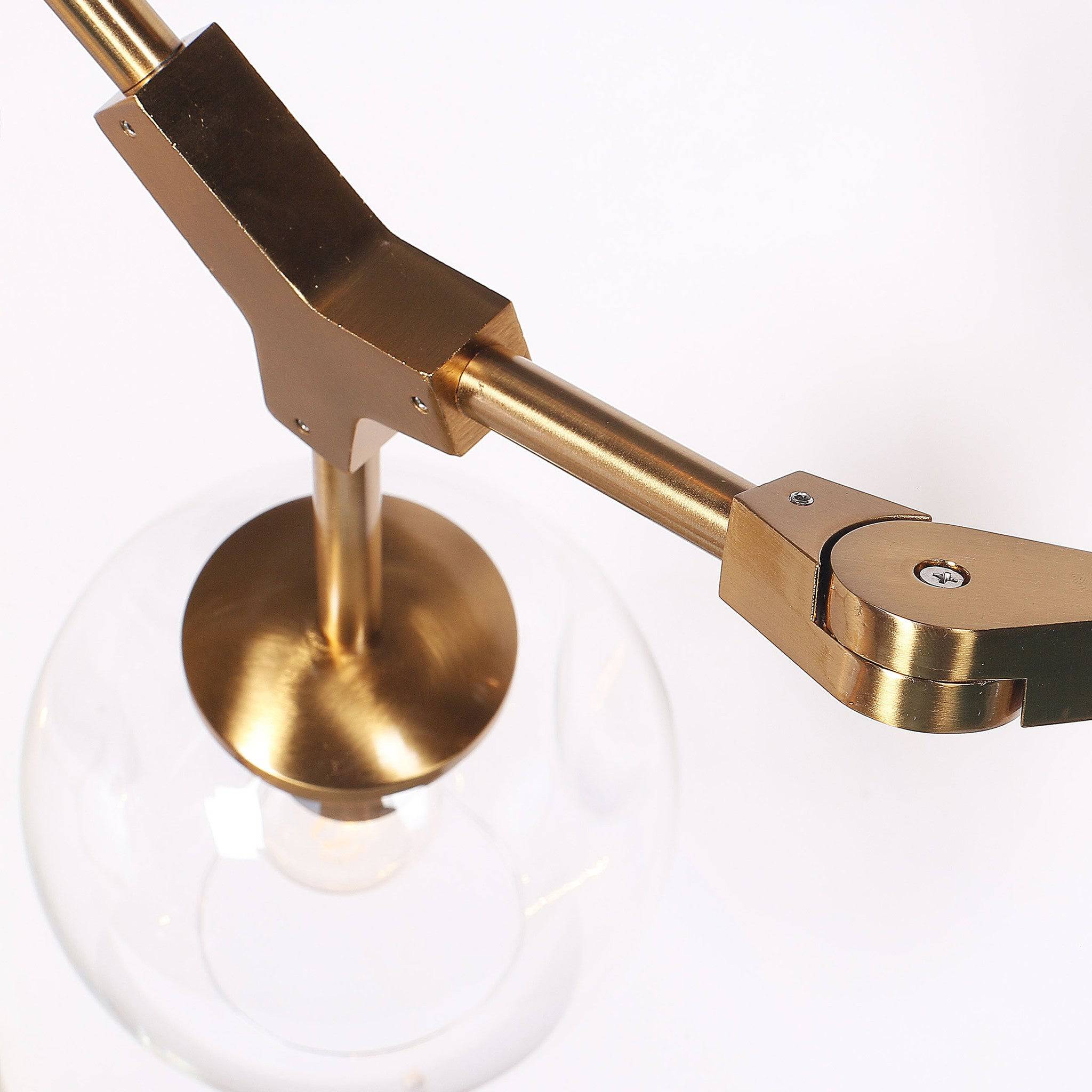 Branch 8 Bubble Chandelier Cy-Dd-275-8G - Pendant Lamps - ebarza Furniture UAE | Shop Modern Furniture in Abu Dhabi & Dubai - مفروشات ايبازرا في الامارات | تسوق اثاث عصري وديكورات مميزة في دبي وابوظبي