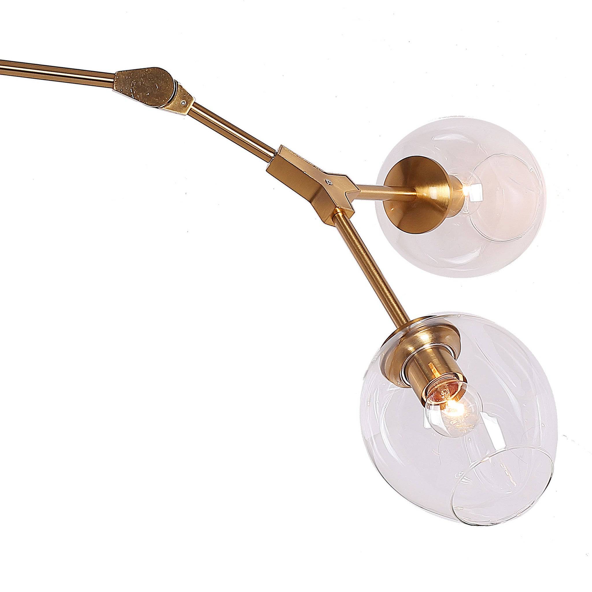 Branch 8 Bubble Chandelier Cy-Dd-275-8G - Pendant Lamps - ebarza Furniture UAE | Shop Modern Furniture in Abu Dhabi & Dubai - مفروشات ايبازرا في الامارات | تسوق اثاث عصري وديكورات مميزة في دبي وابوظبي