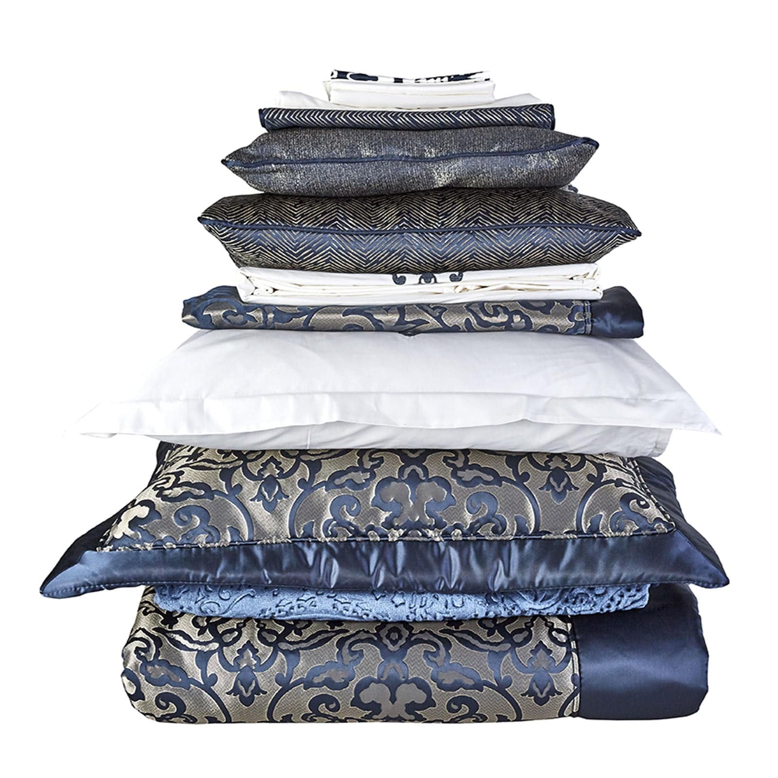 Camilla Indigo 13 Set 200.15.01.0096 - Bedding - ebarza Furniture UAE | Shop Modern Furniture in Abu Dhabi & Dubai - مفروشات ايبازرا في الامارات | تسوق اثاث عصري وديكورات مميزة في دبي وابوظبي