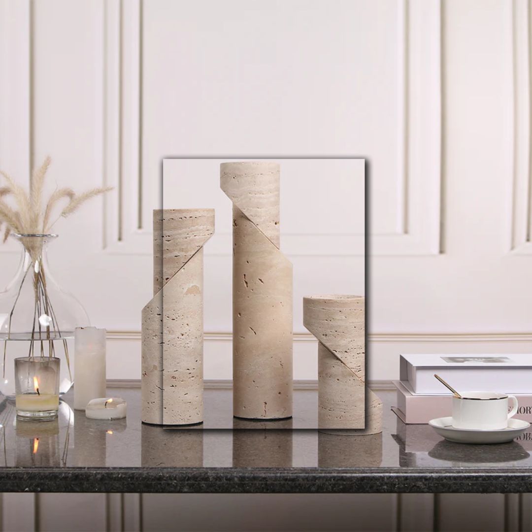 BEACON Candle Holder-L KE3004L with a sleek, modern design, perfect for holding candles in stylish home decor.