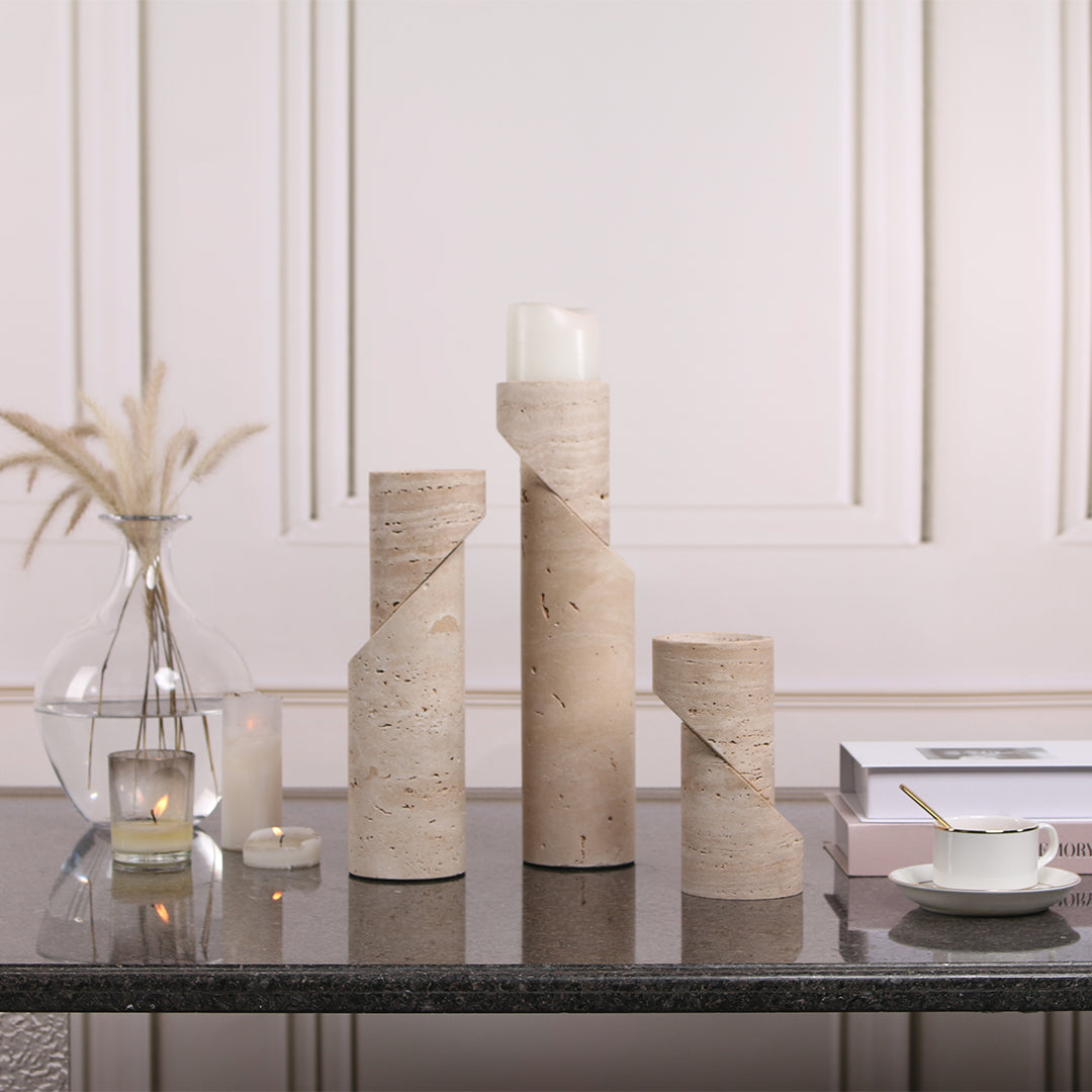 Candle Holder-M KE3004M - Candle Holders - ebarza Furniture UAE | Shop Modern Furniture in Abu Dhabi & Dubai - مفروشات ايبازرا في الامارات | تسوق اثاث عصري وديكورات مميزة في دبي وابوظبي