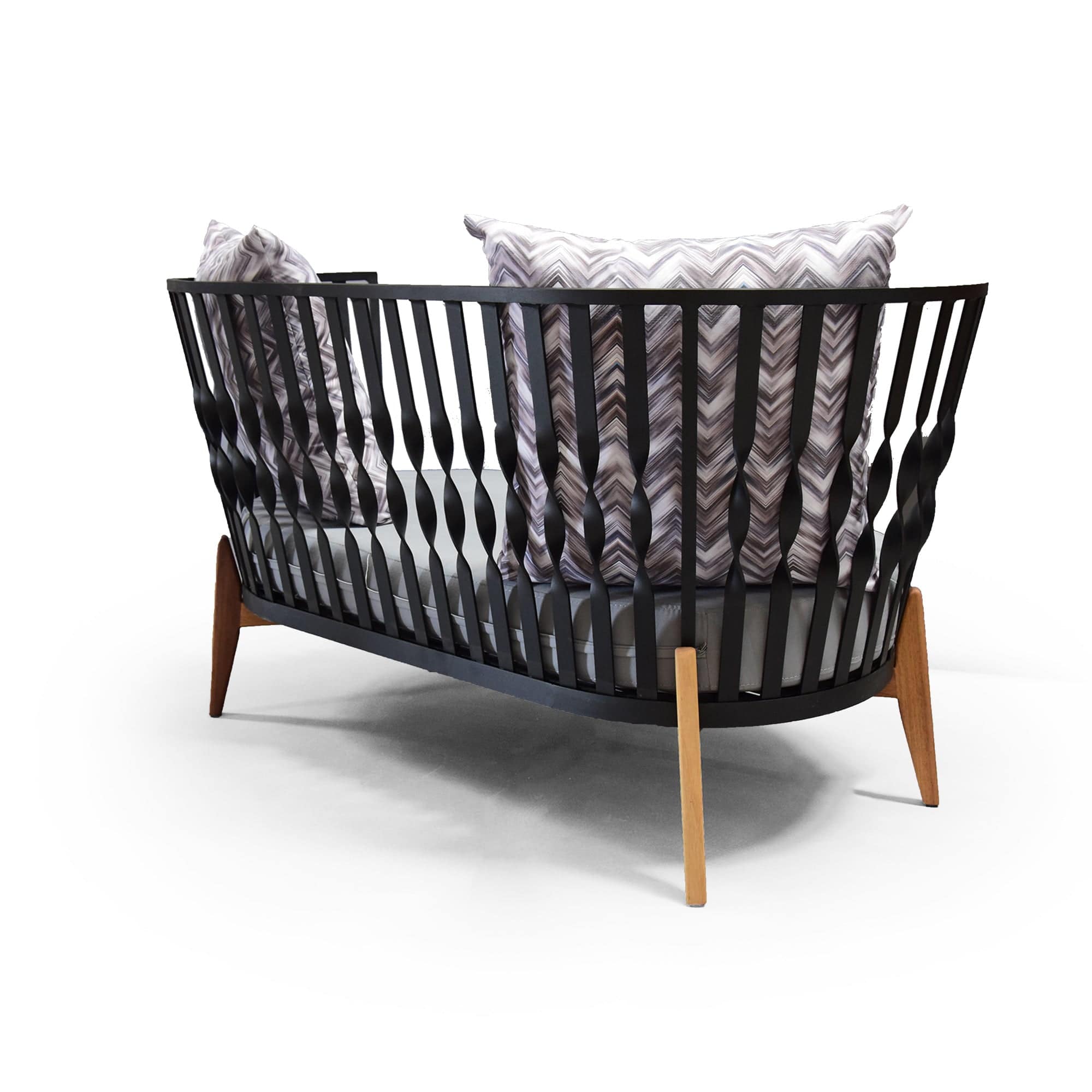 Captiva 2 Seater Outdoor Sofa Captiva-Sanc001 - Outdoor Sofas - ebarza Furniture UAE | Shop Modern Furniture in Abu Dhabi & Dubai - مفروشات ايبازرا في الامارات | تسوق اثاث عصري وديكورات مميزة في دبي وابوظبي