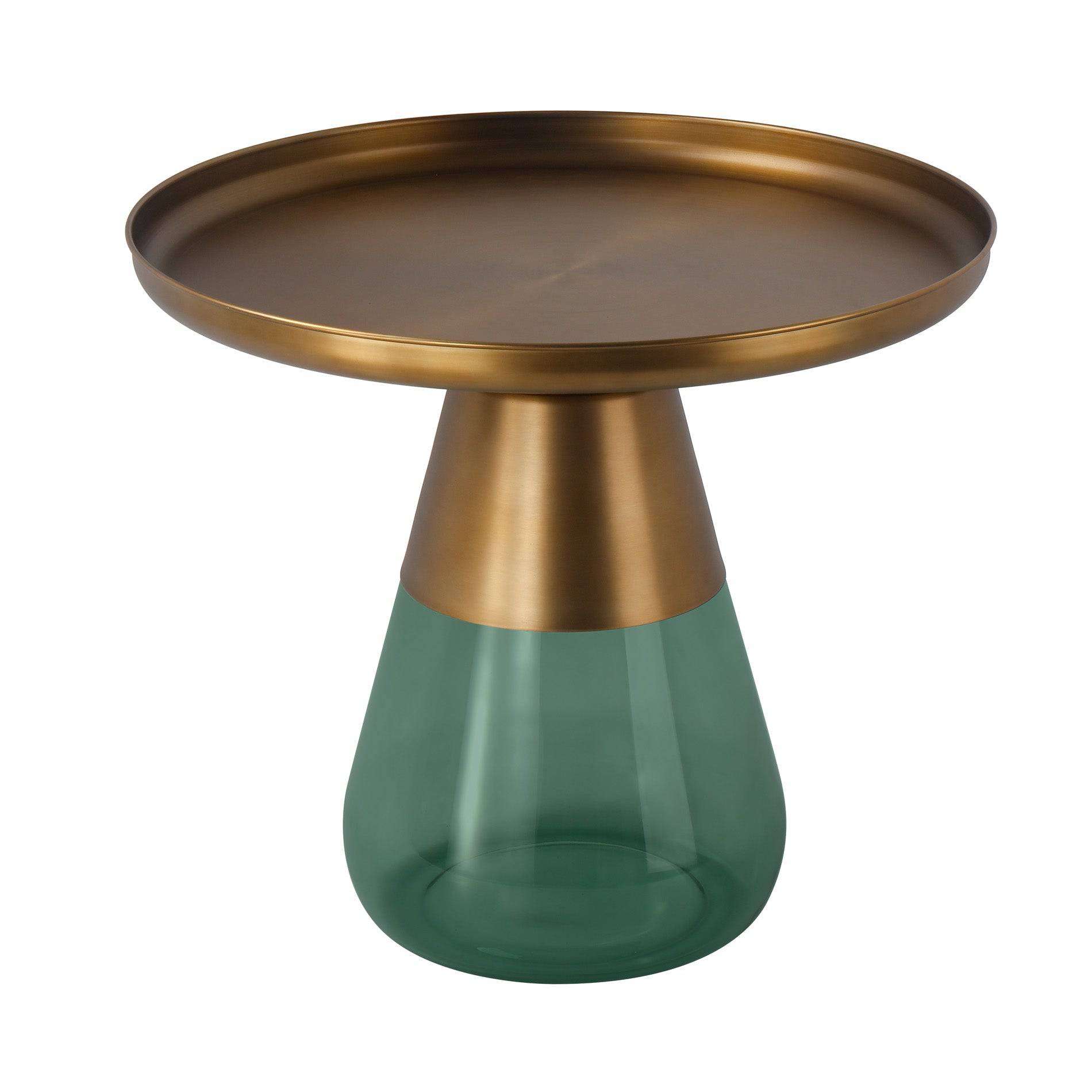Casablanca Coffee Table Ct8486-60-Brass+Green - Coffee Tables - ebarza Furniture UAE | Shop Modern Furniture in Abu Dhabi & Dubai - مفروشات ايبازرا في الامارات | تسوق اثاث عصري وديكورات مميزة في دبي وابوظبي