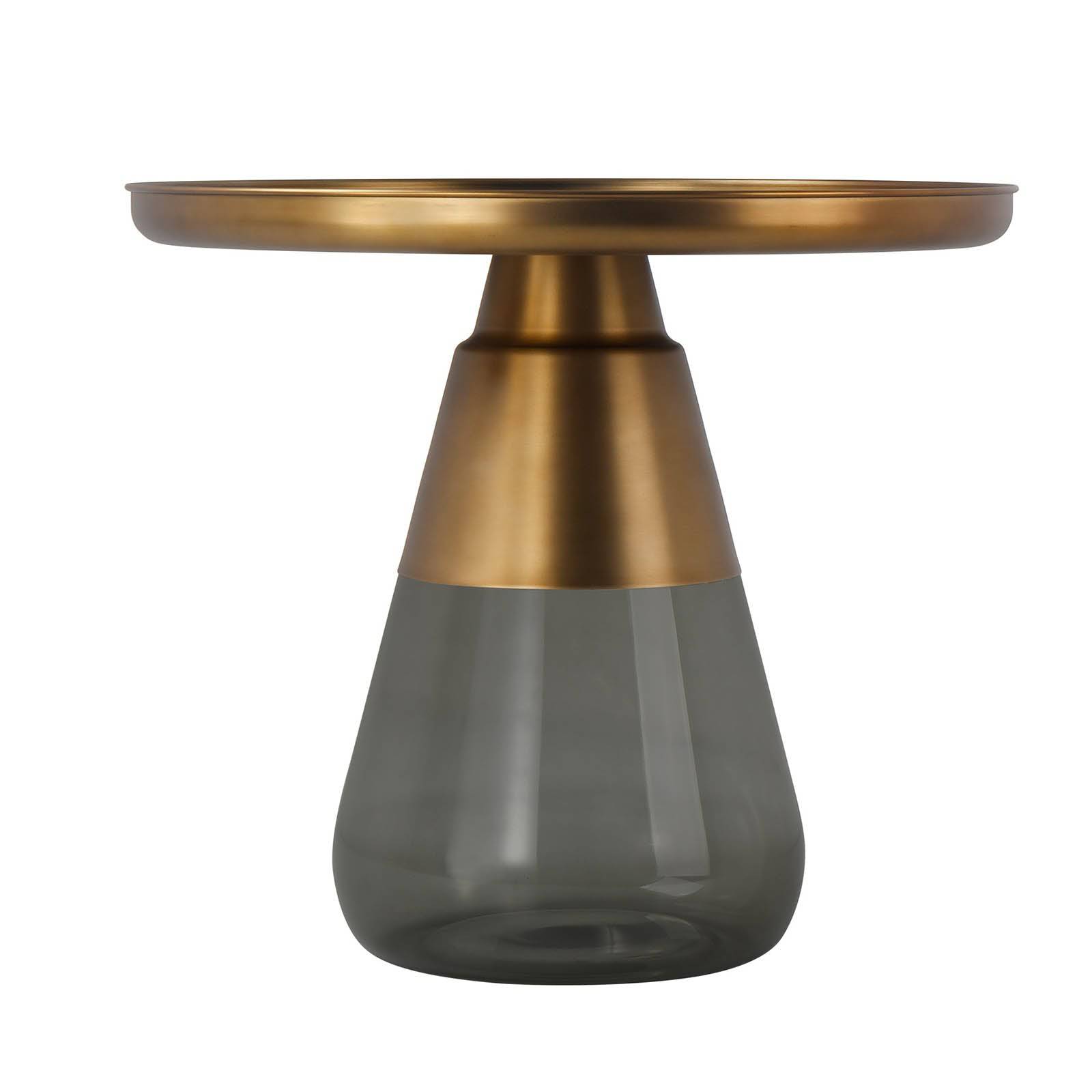 Casablanca Coffee Table Ct8486-60-Grey+Brass - Coffee Tables - ebarza Furniture UAE | Shop Modern Furniture in Abu Dhabi & Dubai - مفروشات ايبازرا في الامارات | تسوق اثاث عصري وديكورات مميزة في دبي وابوظبي