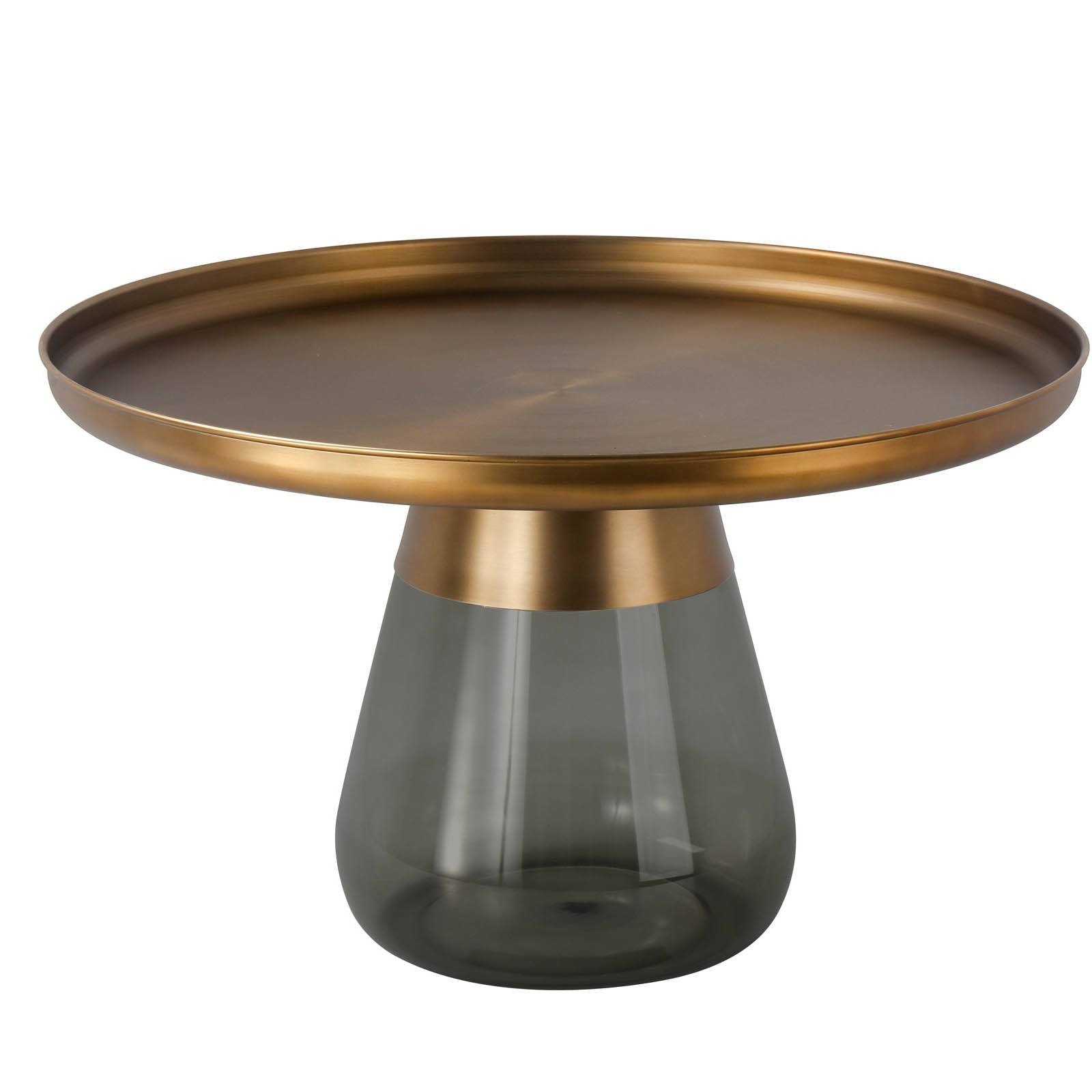 Casablanca Coffee Table Ct8486-70-Grey+Brass - Coffee Tables - ebarza Furniture UAE | Shop Modern Furniture in Abu Dhabi & Dubai - مفروشات ايبازرا في الامارات | تسوق اثاث عصري وديكورات مميزة في دبي وابوظبي