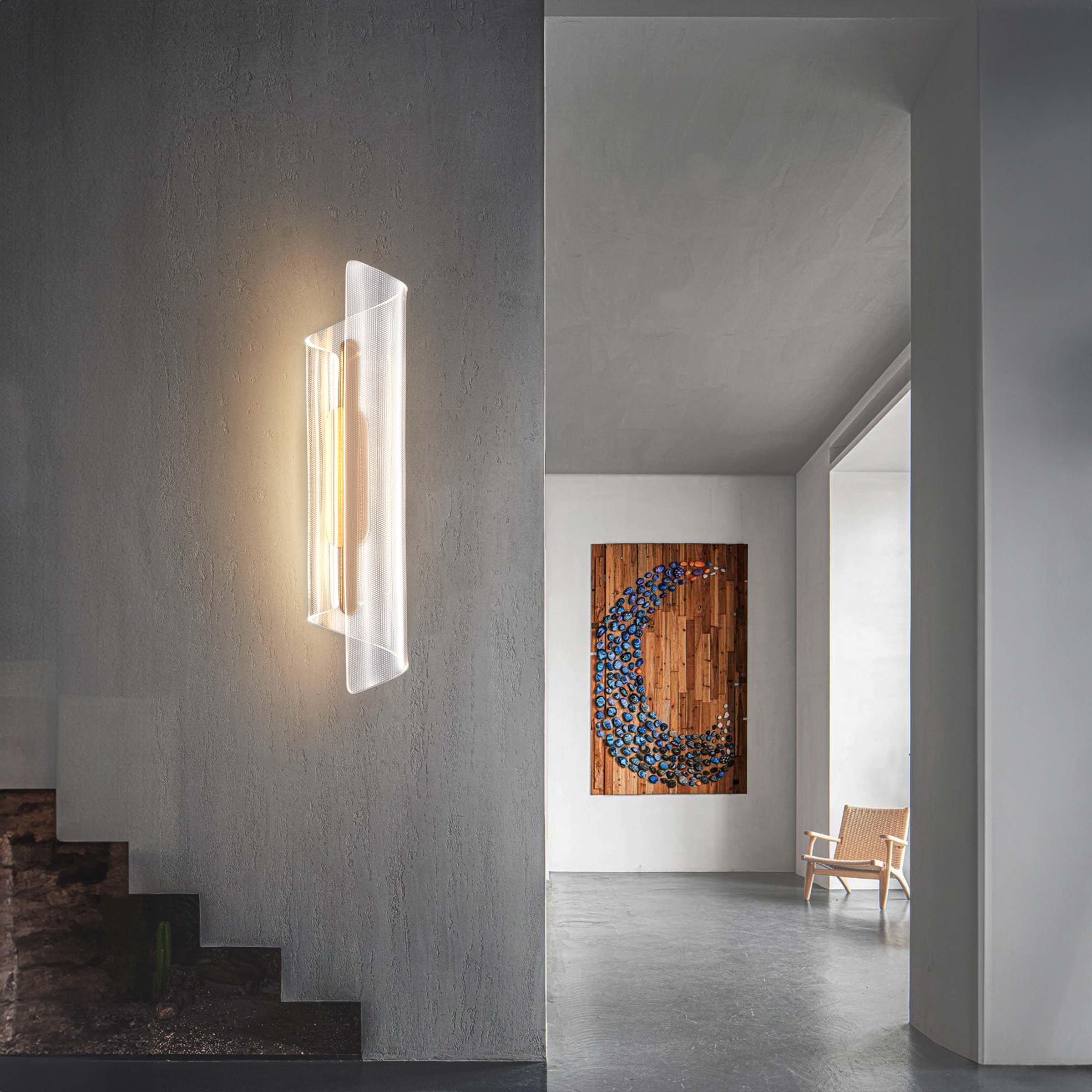 Cascading Moonlight Wall Lamp MA05872WA-001-01B - Wall Lamps - ebarza Furniture UAE | Shop Modern Furniture in Abu Dhabi & Dubai - مفروشات ايبازرا في الامارات | تسوق اثاث عصري وديكورات مميزة في دبي وابوظبي