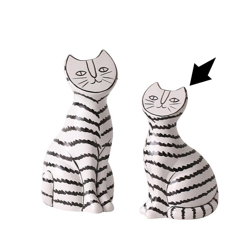 Cat Ornament -B Fa-D2089B - Home Decor Figurines - ebarza Furniture UAE | Shop Modern Furniture in Abu Dhabi & Dubai - مفروشات ايبازرا في الامارات | تسوق اثاث عصري وديكورات مميزة في دبي وابوظبي