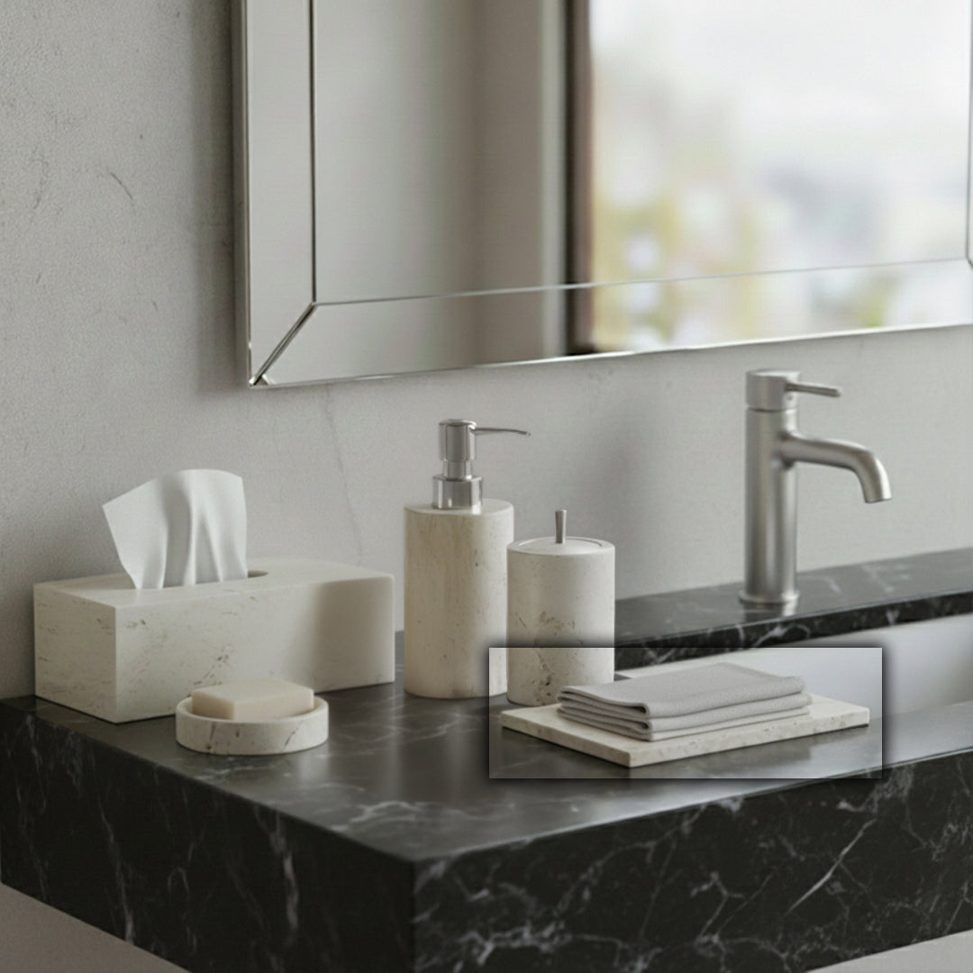 Cave Stone Slab RHL833B - Trays - ebarza Furniture UAE | Shop Modern Furniture in Abu Dhabi & Dubai - مفروشات ايبازرا في الامارات | تسوق اثاث عصري وديكورات مميزة في دبي وابوظبي