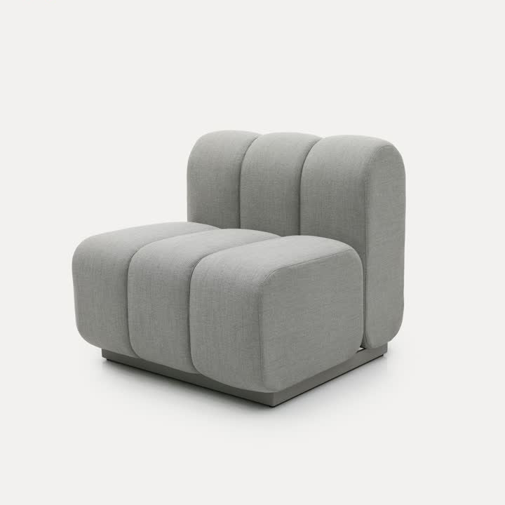 Pre-order 15 Days Delivery Chameleon Sofa Single Seater Without Arms - H-5228-B - Sofas - ebarza Furniture UAE | Shop Modern Furniture in Abu Dhabi & Dubai - مفروشات ايبازرا في الامارات | تسوق اثاث عصري وديكورات مميزة في دبي وابوظبي