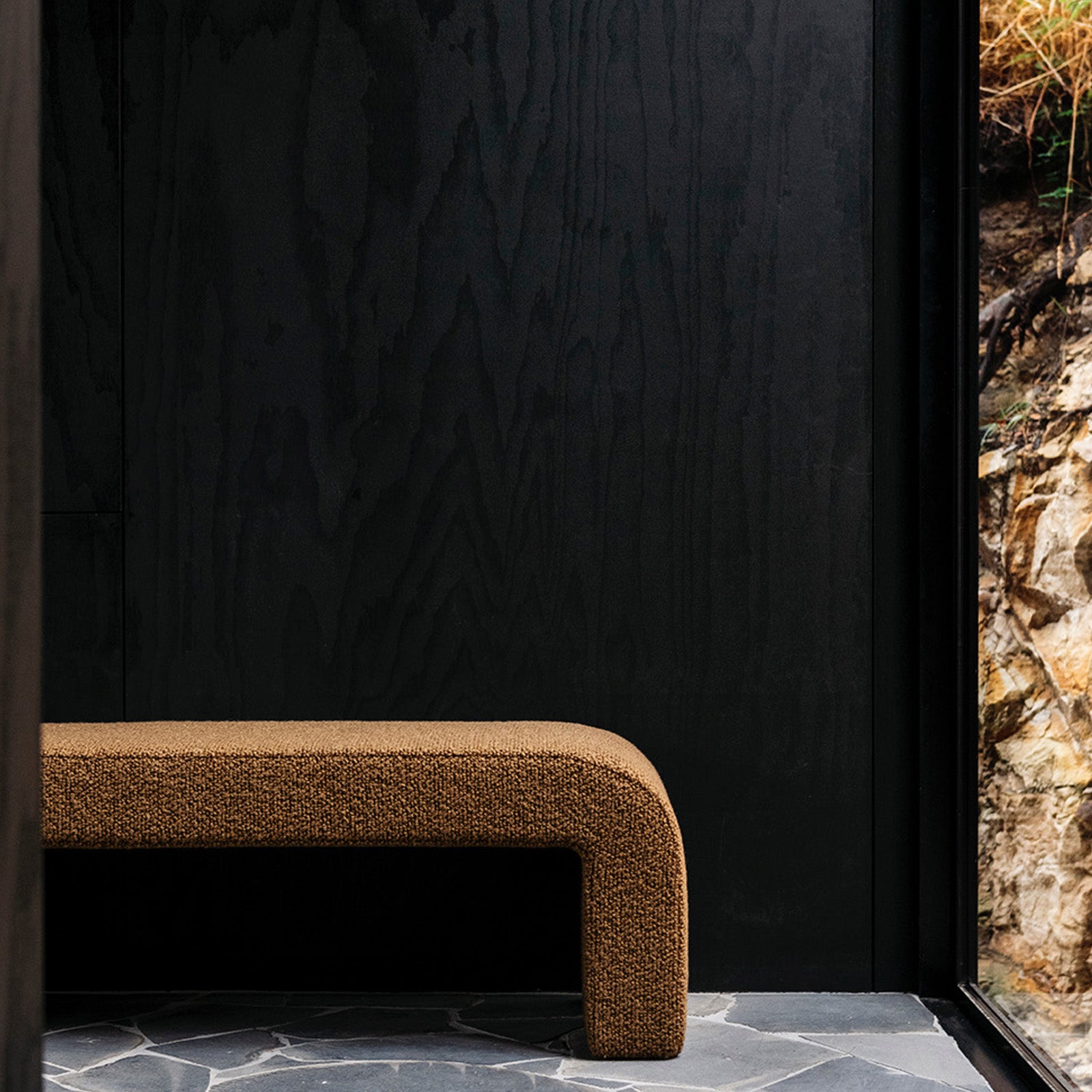 Slat Acoustic Flat Decoration Panel 280x122x1.8cm MDF Black -  Wall Panels | لوحة ديكور مسطحة 280x122x1.8 - ebarza Furniture UAE | Shop Modern Furniture in Abu Dhabi & Dubai - مفروشات ايبازرا في الامارات | تسوق اثاث عصري وديكورات مميزة في دبي وابوظبي