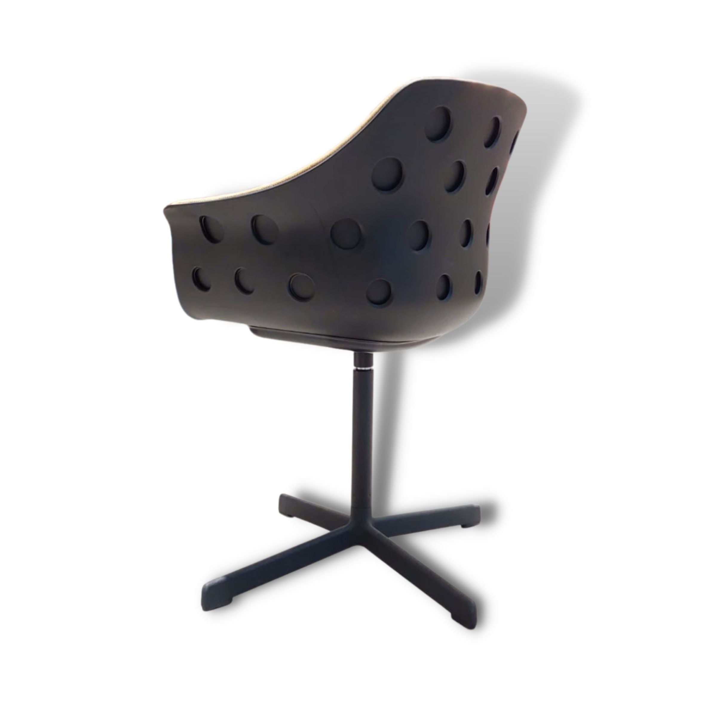 Classic Aluminum Office Chair Che-009B -  Office Chairs | كرسي مكتب من الألمنيوم الكلاسيكي - ebarza Furniture UAE | Shop Modern Furniture in Abu Dhabi & Dubai - مفروشات ايبازرا في الامارات | تسوق اثاث عصري وديكورات مميزة في دبي وابوظبي