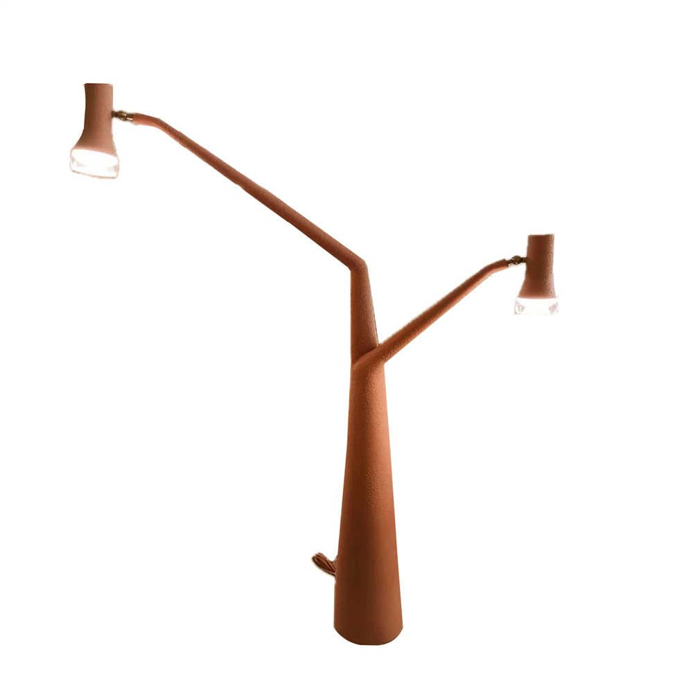 Clay Floor Light HTD-IF1403187-Clay - Floor Lamps - ebarza Furniture UAE | Shop Modern Furniture in Abu Dhabi & Dubai - مفروشات ايبازرا في الامارات | تسوق اثاث عصري وديكورات مميزة في دبي وابوظبي