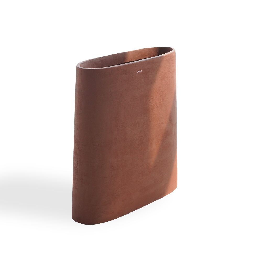 Clay Planter Box XK-4087A-Clay - Planter Boxes - ebarza Furniture UAE | Shop Modern Furniture in Abu Dhabi & Dubai - مفروشات ايبازرا في الامارات | تسوق اثاث عصري وديكورات مميزة في دبي وابوظبي