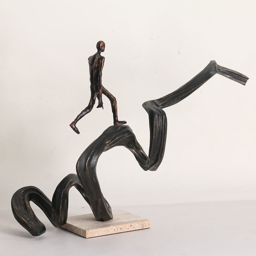 Climbing Up Man KA3158 - Home Decor Figurines - ebarza Furniture UAE | Shop Modern Furniture in Abu Dhabi & Dubai - مفروشات ايبازرا في الامارات | تسوق اثاث عصري وديكورات مميزة في دبي وابوظبي