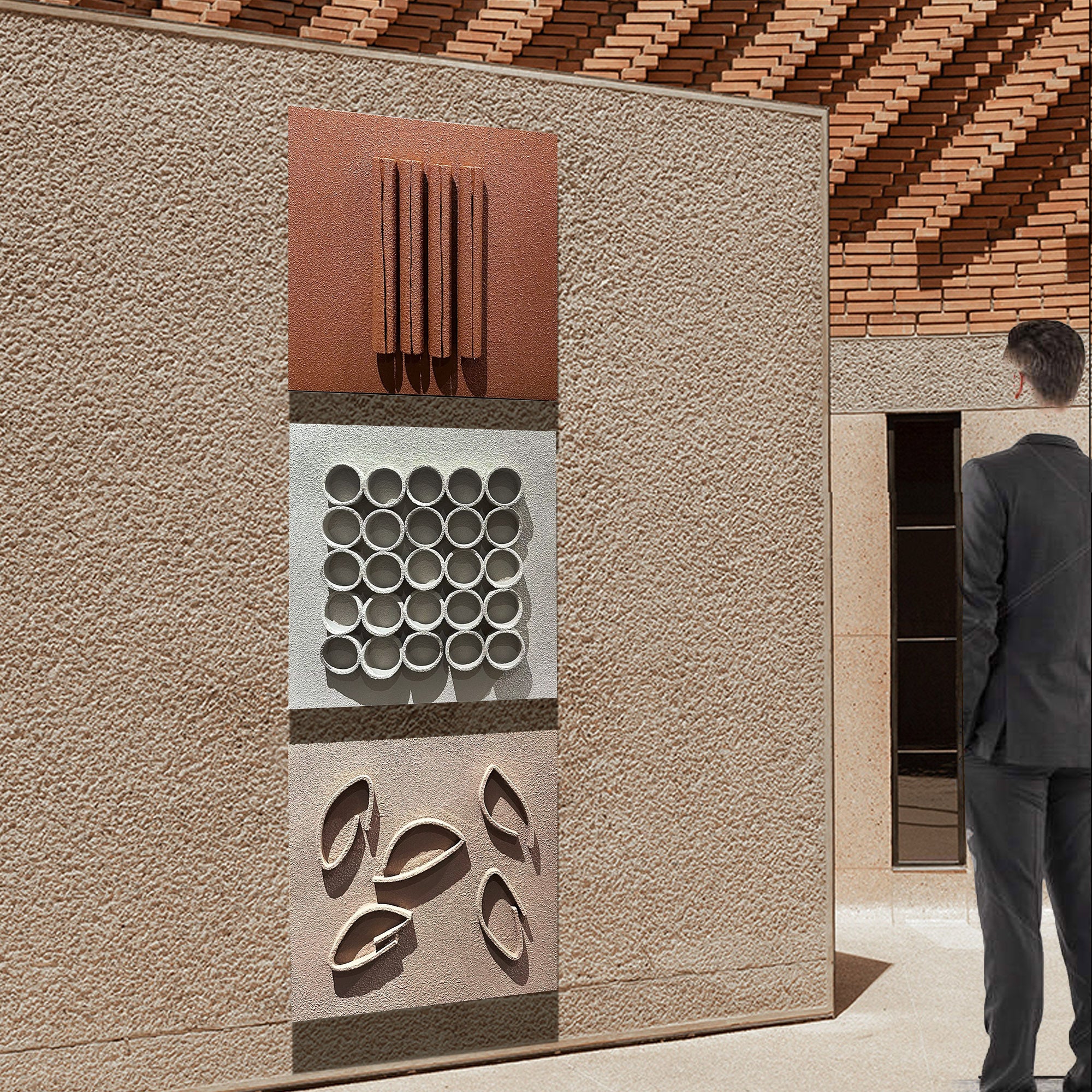 Colony 3D Wall Art Without FrameSOASAMPLE014-- 60x60cm - Artwork - ebarza Furniture UAE | Shop Modern Furniture in Abu Dhabi & Dubai - مفروشات ايبازرا في الامارات | تسوق اثاث عصري وديكورات مميزة في دبي وابوظبي