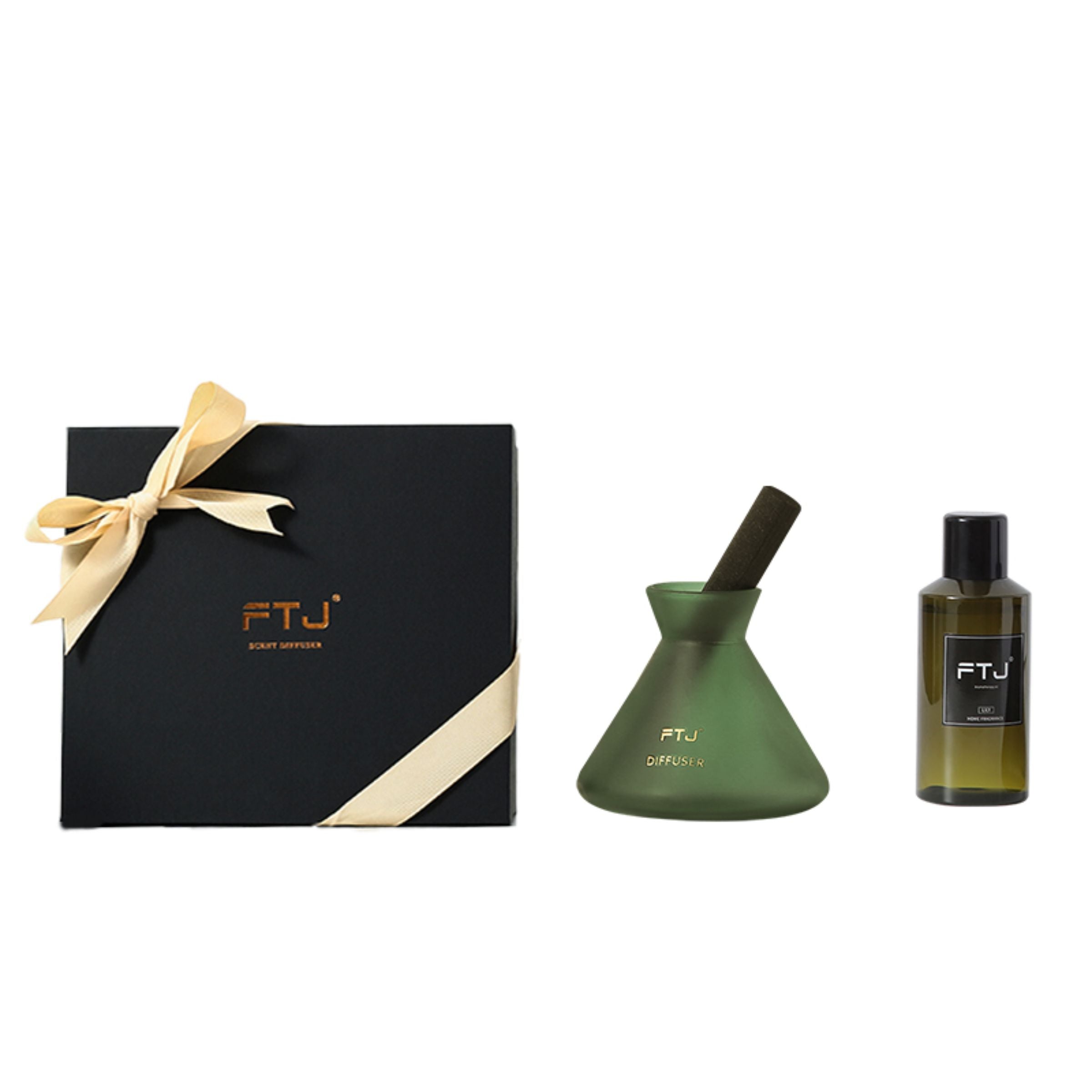 Colorful series- frosted green FD-FTJ039 - Stick Diffusers - ebarza Furniture UAE | Shop Modern Furniture in Abu Dhabi & Dubai - مفروشات ايبازرا في الامارات | تسوق اثاث عصري وديكورات مميزة في دبي وابوظبي