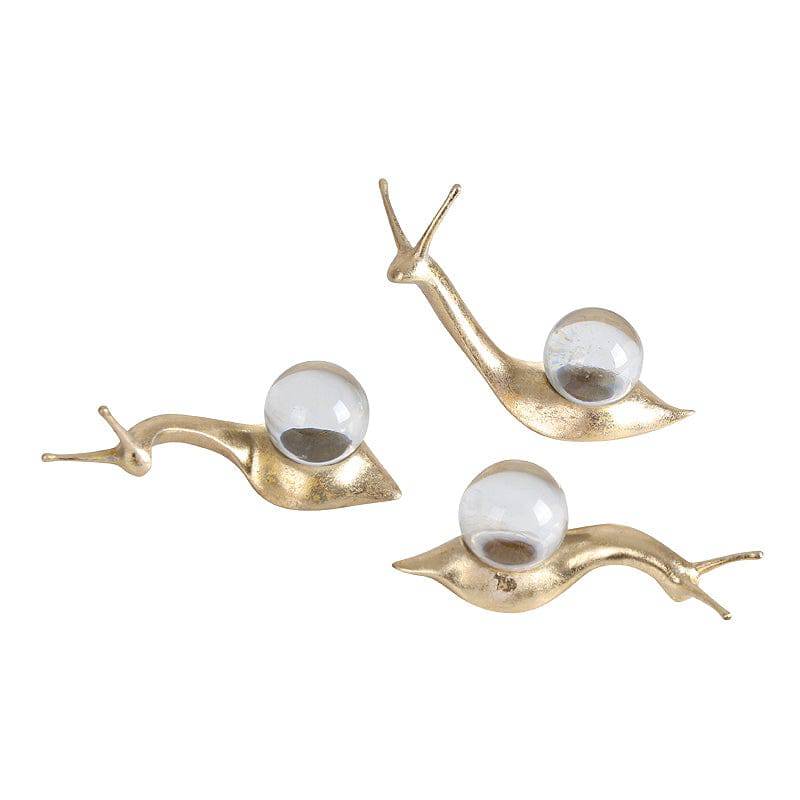 Crystal Snail-B Fa-Sz2002B - Home Decor Figurines - ebarza Furniture UAE | Shop Modern Furniture in Abu Dhabi & Dubai - مفروشات ايبازرا في الامارات | تسوق اثاث عصري وديكورات مميزة في دبي وابوظبي