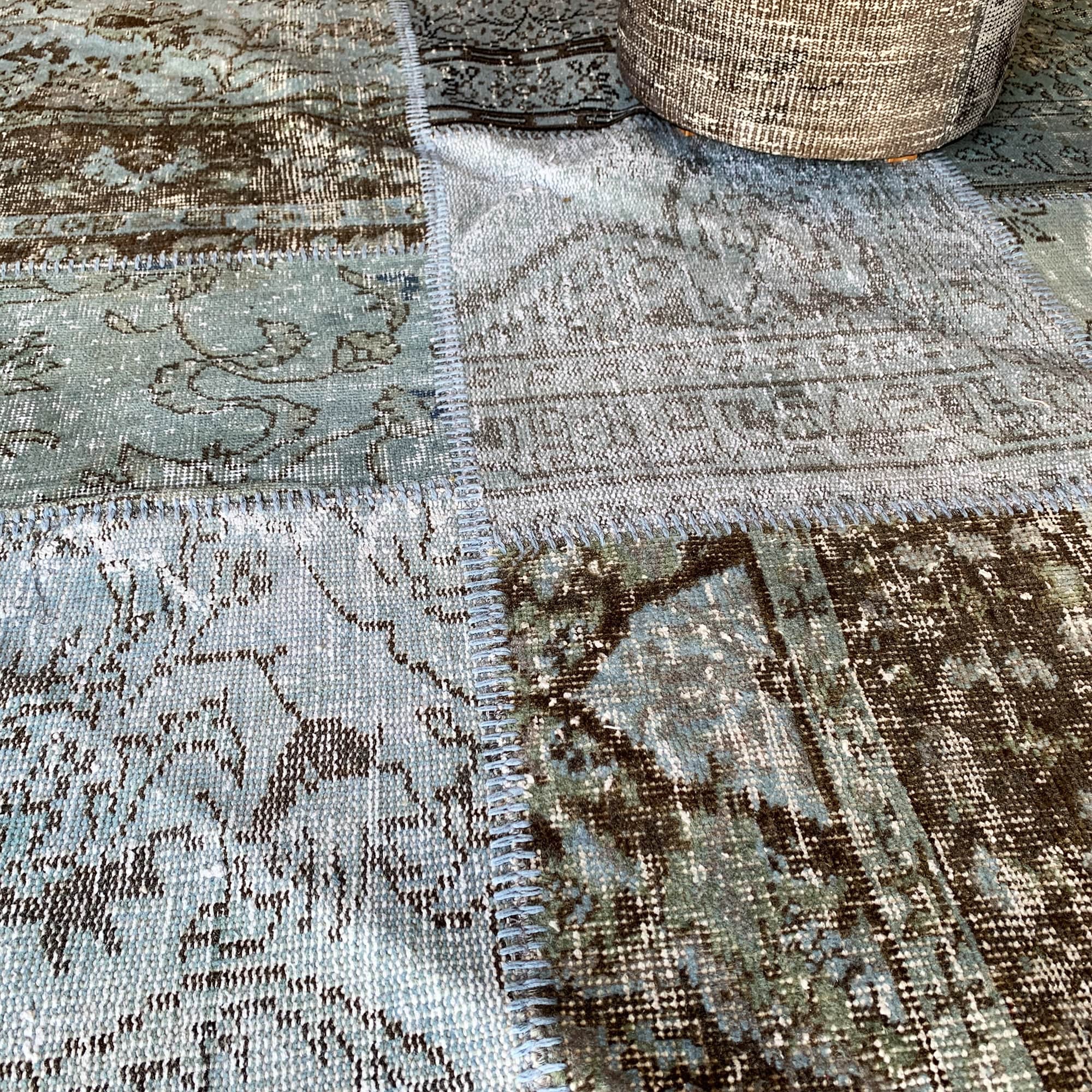 D 250Cm Hali X-Bursa Handmade Over Dyed Round Rug Pw078 - Rugs - ebarza Furniture UAE | Shop Modern Furniture in Abu Dhabi & Dubai - مفروشات ايبازرا في الامارات | تسوق اثاث عصري وديكورات مميزة في دبي وابوظبي