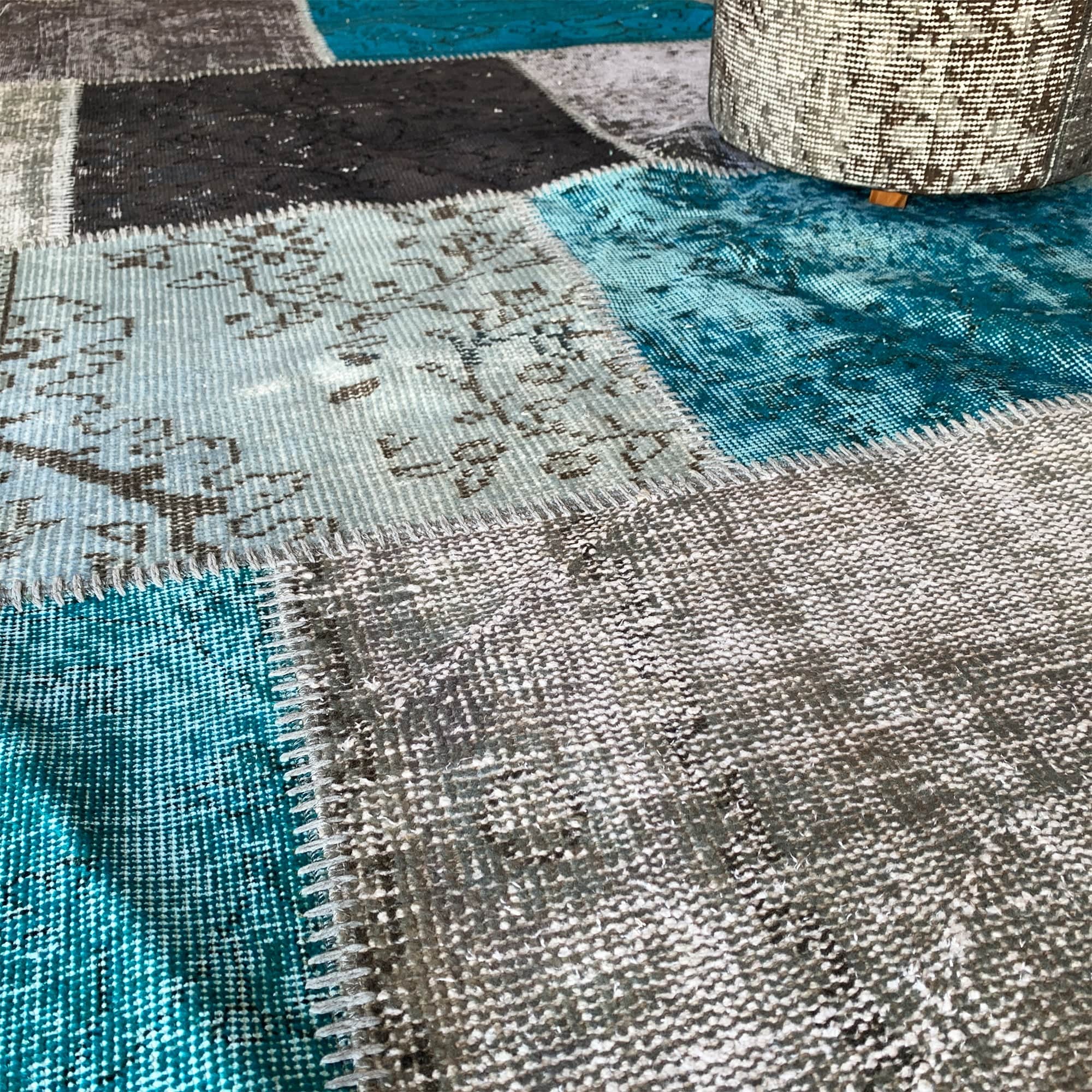 D 250Cm Hali X-Bursa Handmade Over Dyed Round Rug Pw115 - Rugs - ebarza Furniture UAE | Shop Modern Furniture in Abu Dhabi & Dubai - مفروشات ايبازرا في الامارات | تسوق اثاث عصري وديكورات مميزة في دبي وابوظبي