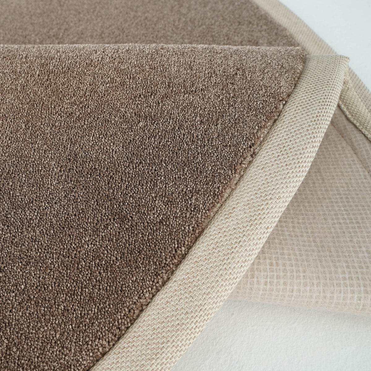 D150 CM Bounty 92 Monterey Rug by COOL HALI, beige and brown geometric design, soft woven rug for living room decor.