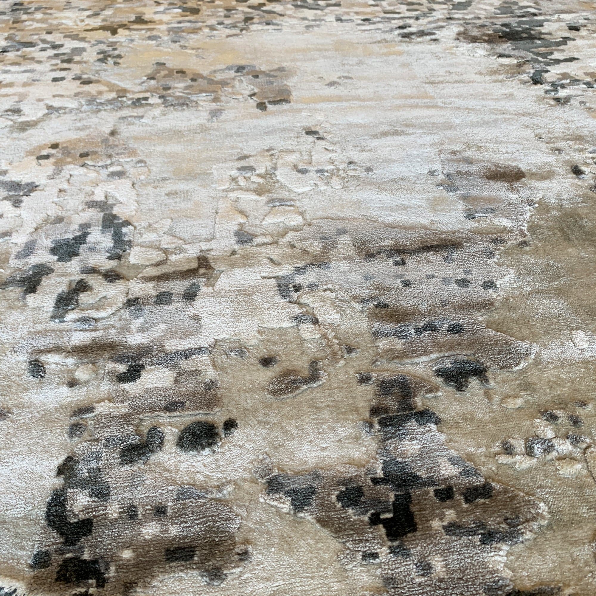 D150 Cm Handmade Wool Rug Jh-20733 Round - Rugs - ebarza Furniture UAE | Shop Modern Furniture in Abu Dhabi & Dubai - مفروشات ايبازرا في الامارات | تسوق اثاث عصري وديكورات مميزة في دبي وابوظبي