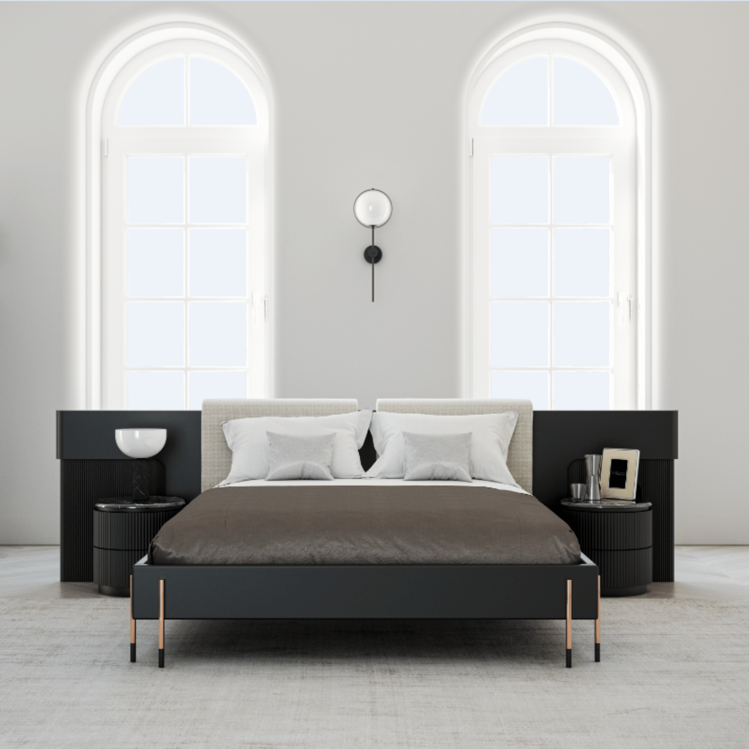 Display Item - Dali King Size Bedstead Dali-Bed Nakheel - DISPLAY ITEM - ebarza Furniture UAE | Shop Modern Furniture in Abu Dhabi & Dubai - مفروشات ايبازرا في الامارات | تسوق اثاث عصري وديكورات مميزة في دبي وابوظبي