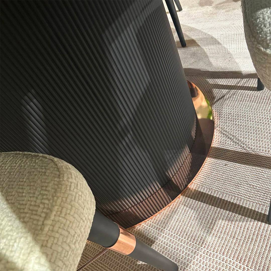 Dali Round Dining Table Dali-D160 - Dining Tables - ebarza Furniture UAE | Shop Modern Furniture in Abu Dhabi & Dubai - مفروشات ايبازرا في الامارات | تسوق اثاث عصري وديكورات مميزة في دبي وابوظبي