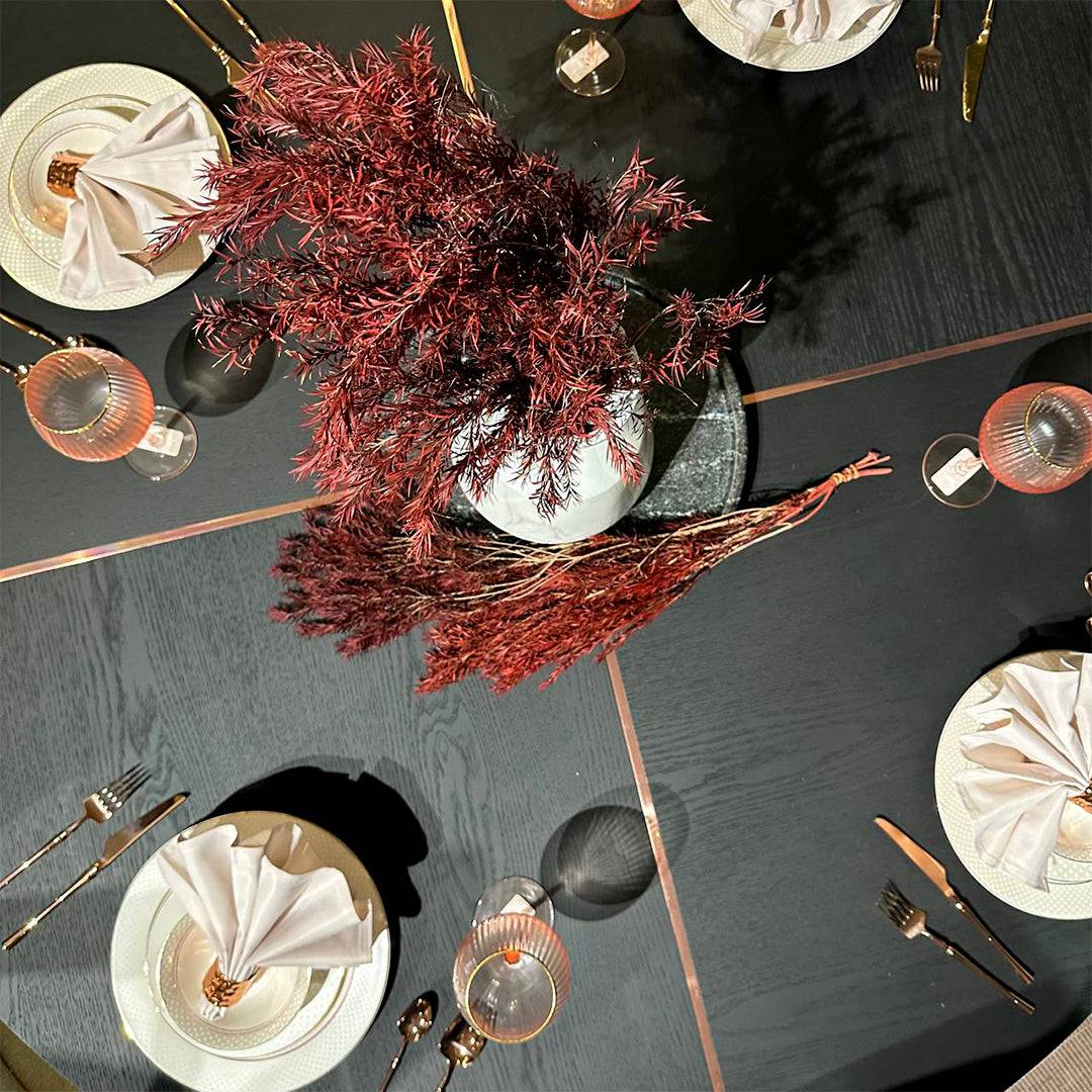 Dali Round Dining Table Dali-D160 - Dining Tables - ebarza Furniture UAE | Shop Modern Furniture in Abu Dhabi & Dubai - مفروشات ايبازرا في الامارات | تسوق اثاث عصري وديكورات مميزة في دبي وابوظبي