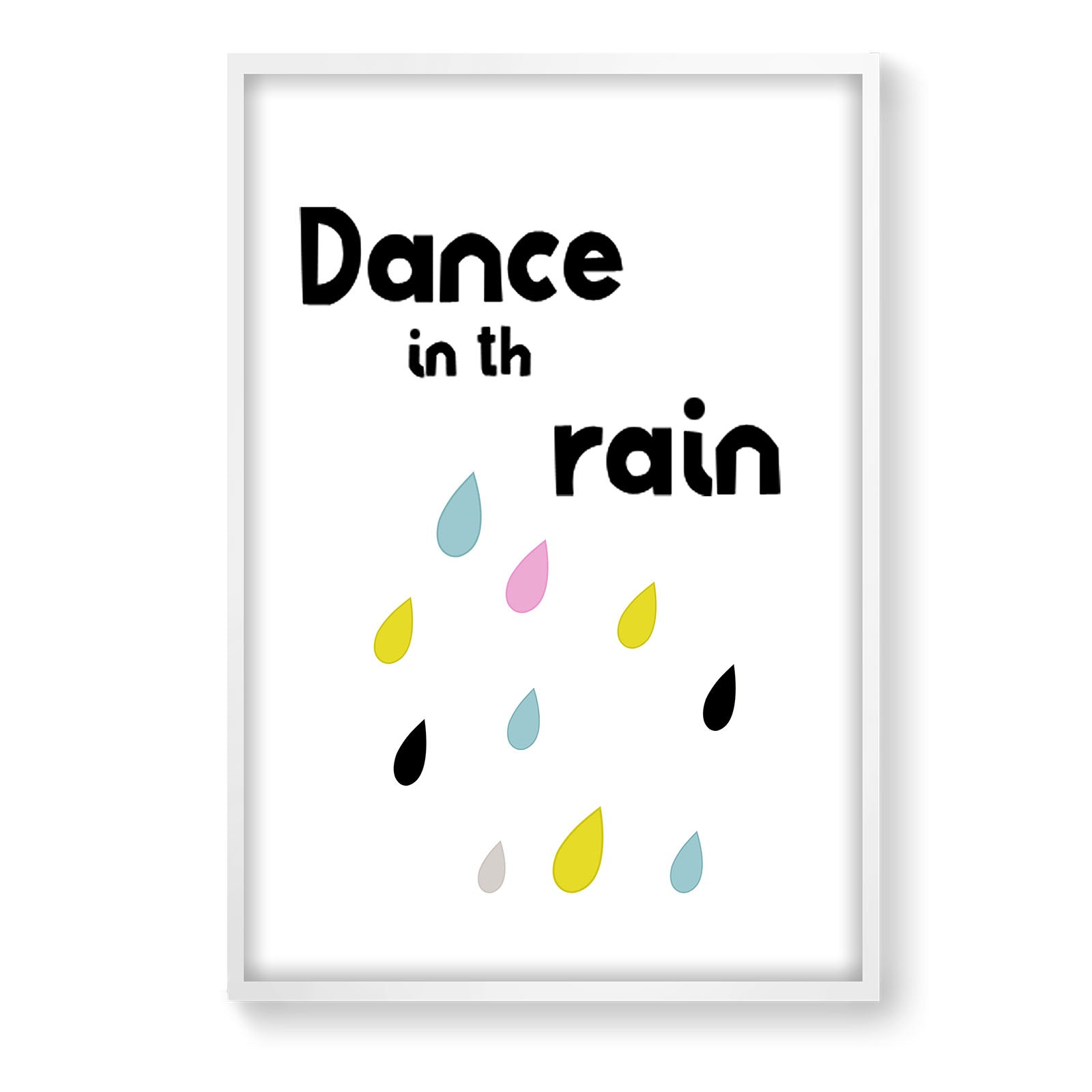 Dance In The Rain Set Of 2 Framed Graphic Art Print Soapr0001 -  Paintings | مجموعة من 2 لوحات فنيه مطبوعه بعنوان ارقص في المطر - ebarza Furniture UAE | Shop Modern Furniture in Abu Dhabi & Dubai - مفروشات ايبازرا في الامارات | تسوق اثاث عصري وديكورات مميزة في دبي وابوظبي