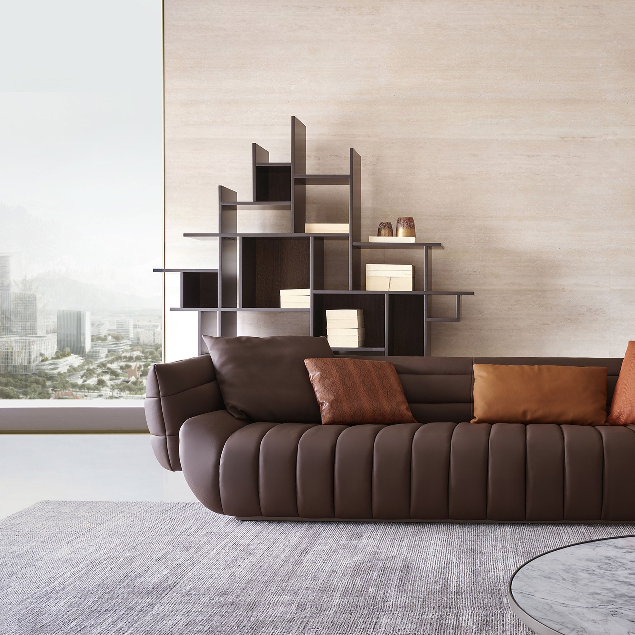 Desert Shelves / Bookcase BMBO- SJ80116 - Shelves - ebarza Furniture UAE | Shop Modern Furniture in Abu Dhabi & Dubai - مفروشات ايبازرا في الامارات | تسوق اثاث عصري وديكورات مميزة في دبي وابوظبي