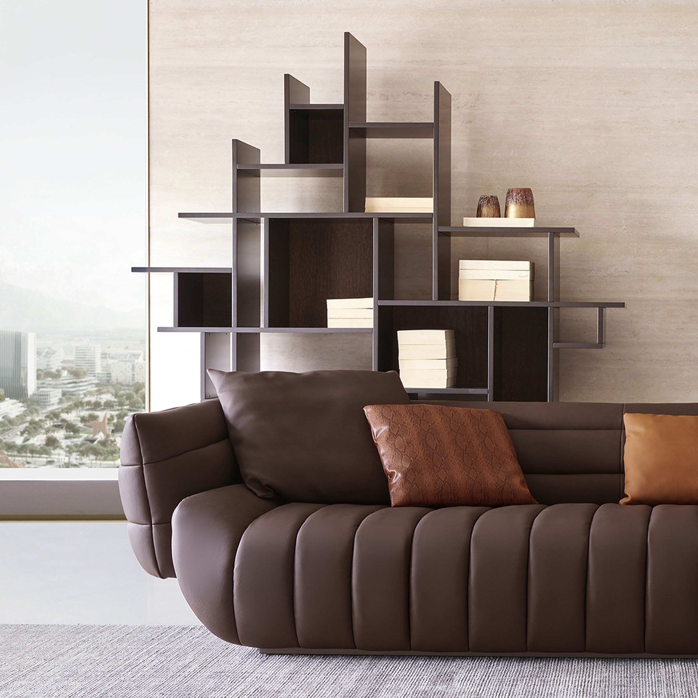 Desert Shelves / Bookcase BMBO- SJ80116 - Shelves - ebarza Furniture UAE | Shop Modern Furniture in Abu Dhabi & Dubai - مفروشات ايبازرا في الامارات | تسوق اثاث عصري وديكورات مميزة في دبي وابوظبي