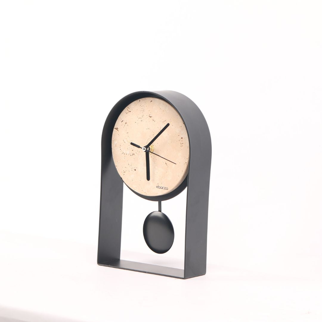 Desktop Clock - KQ4005A - Clocks - ebarza Furniture UAE | Shop Modern Furniture in Abu Dhabi & Dubai - مفروشات ايبازرا في الامارات | تسوق اثاث عصري وديكورات مميزة في دبي وابوظبي