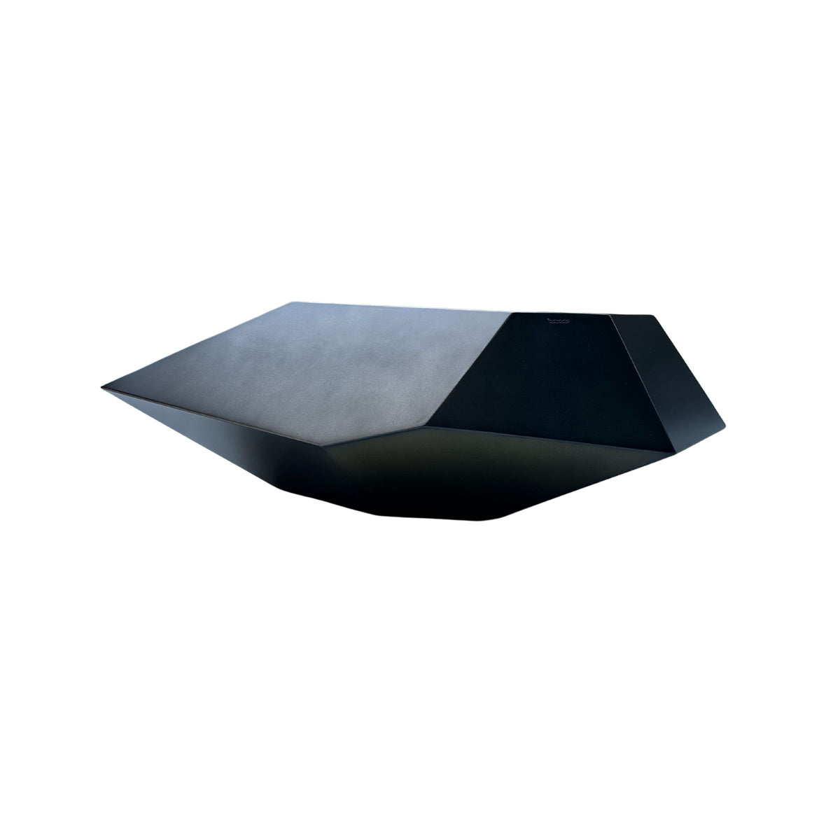 Diamond handcrafted stainless steel table artwork by BEACON features intricate detailing and modern design for elegant decor.