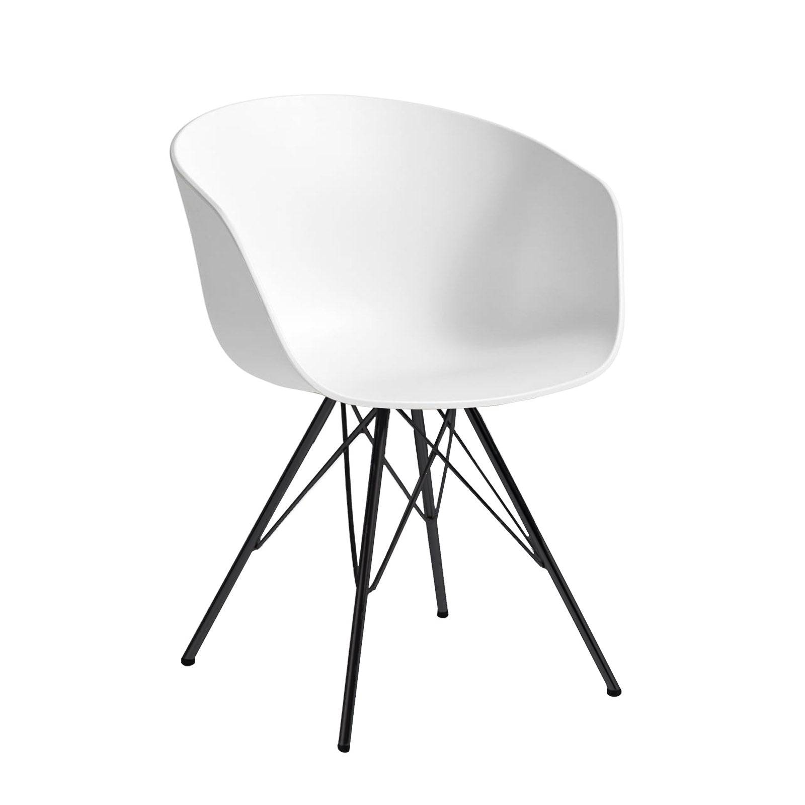 Dining Chair- Plastic- Ms0038-M+Cmon-035Leg - Chairs - ebarza Furniture UAE | Shop Modern Furniture in Abu Dhabi & Dubai - مفروشات ايبازرا في الامارات | تسوق اثاث عصري وديكورات مميزة في دبي وابوظبي