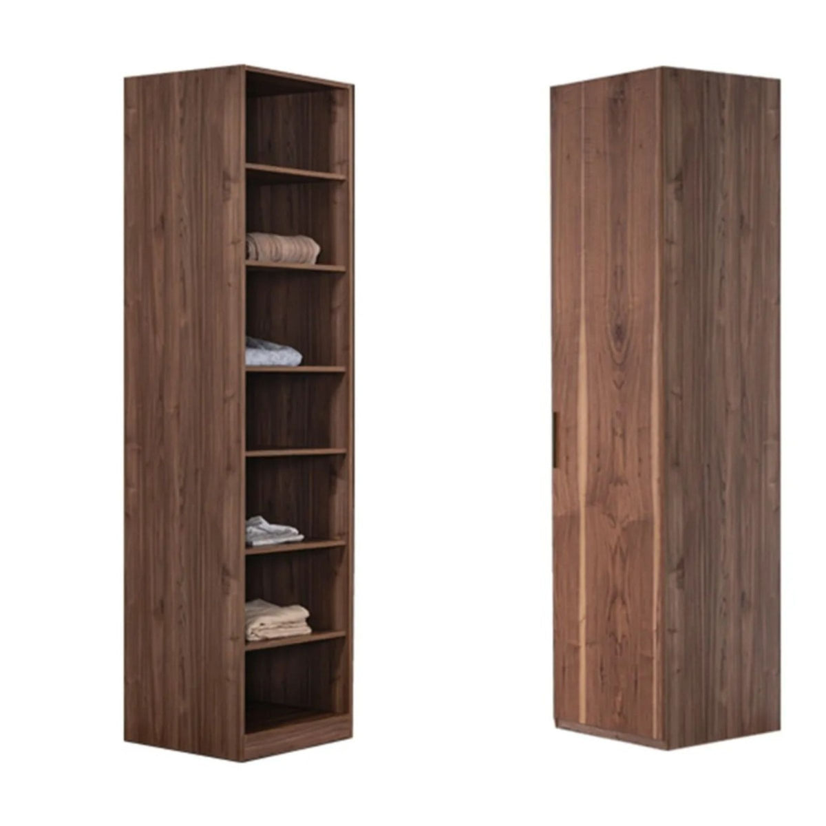 Antik 50 cm right wardrobe by AKYOL (RUGS), cabinet with doors for bedroom storage, in a modern wooden finish.