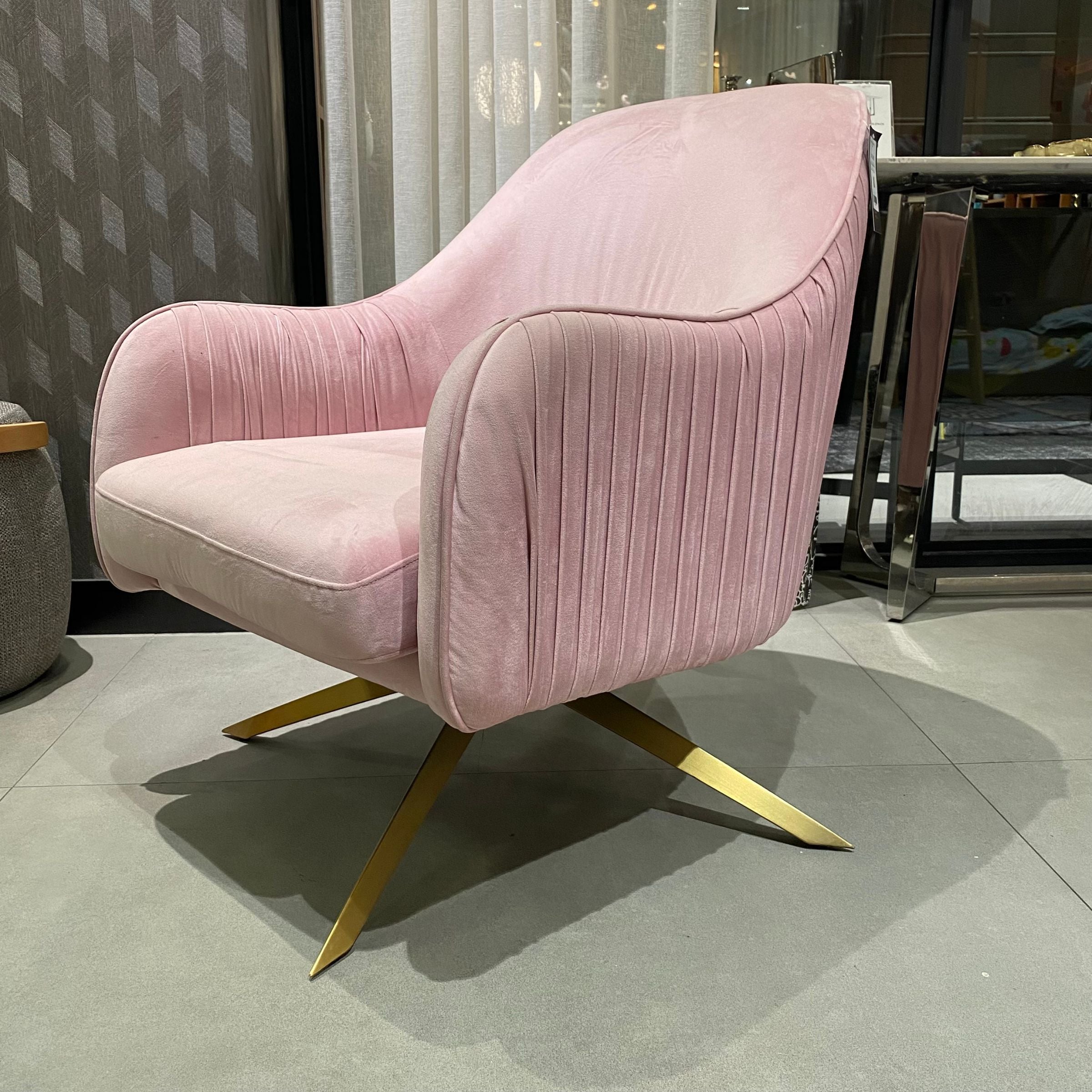 DISPLAY ITEM - Bergen Lounge Chair Tg-216-P-Nakheel - DISPLAY ITEM - ebarza Furniture UAE | Shop Modern Furniture in Abu Dhabi & Dubai - مفروشات ايبازرا في الامارات | تسوق اثاث عصري وديكورات مميزة في دبي وابوظبي