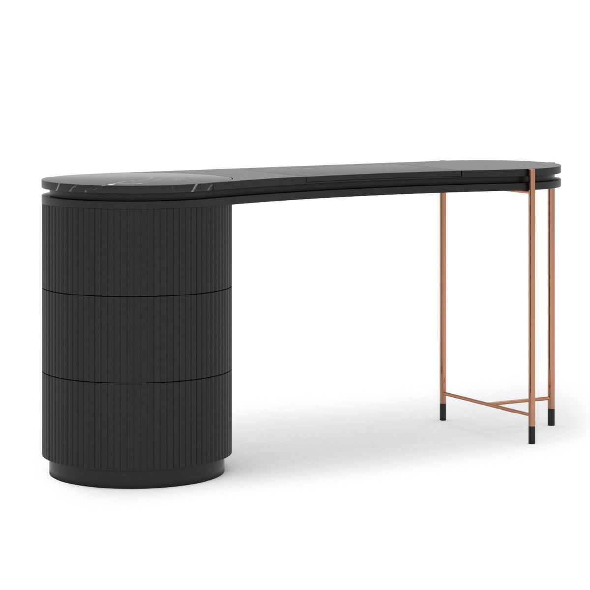 Dali Marble Dresser with Mirror by LODA Furniture, modern display piece featuring a sleek marble finish and elegant design.
