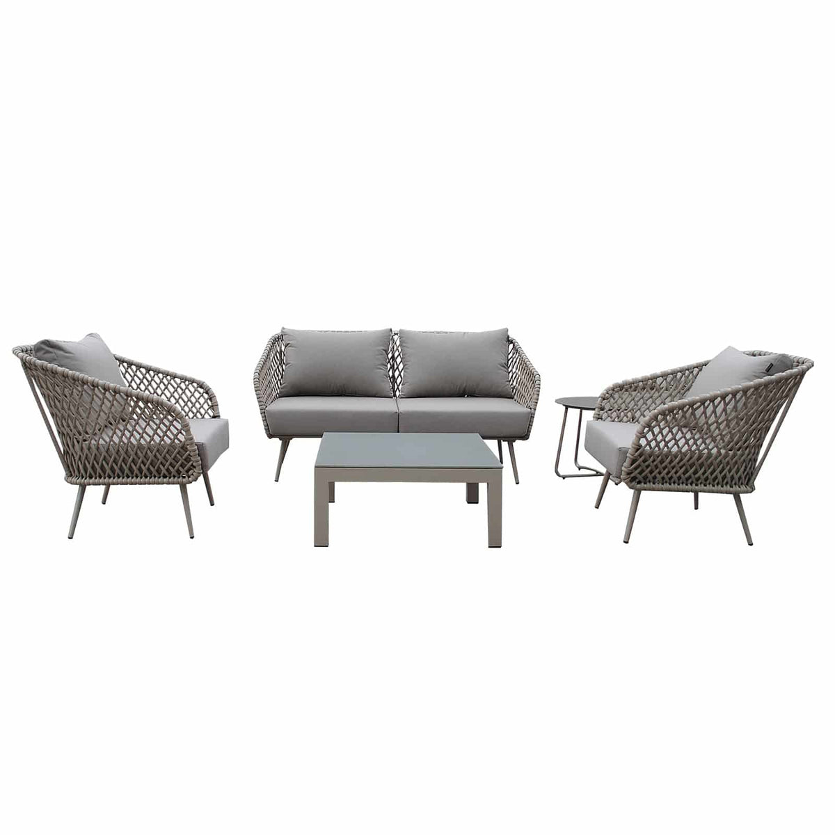 Outdoor Evolve Armchair by Beacon, display item featuring a stylish, modern design with durable outdoor materials.