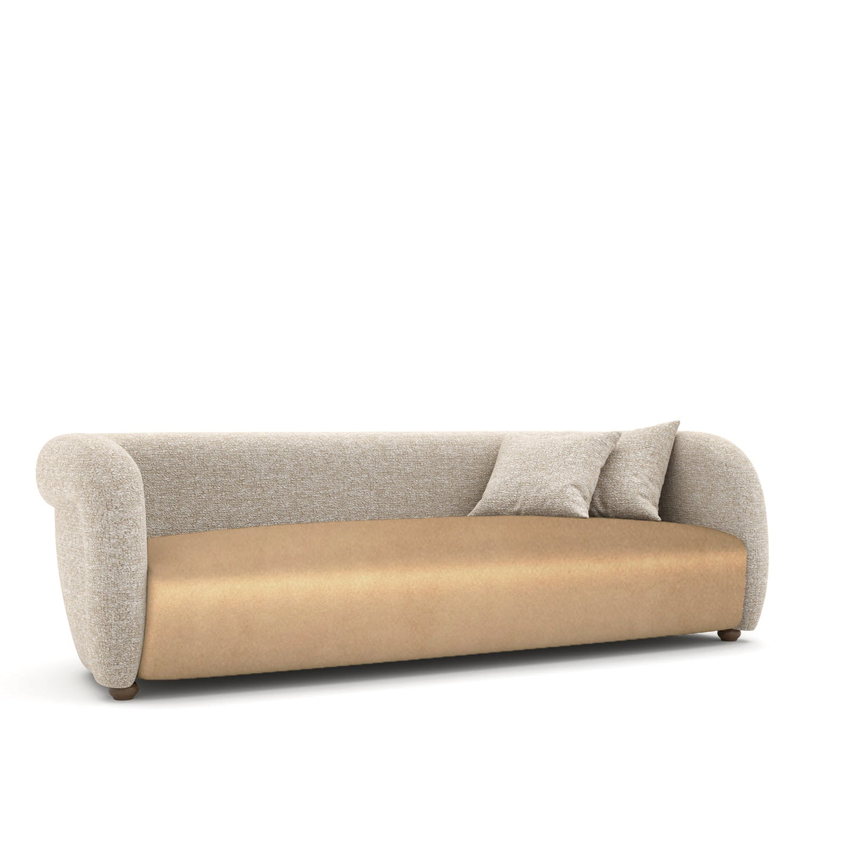 Display of LODA Furniture Gauss 4 Seater Sofa with modern design and comfortable cushions, showcasing the living room furniture piece.