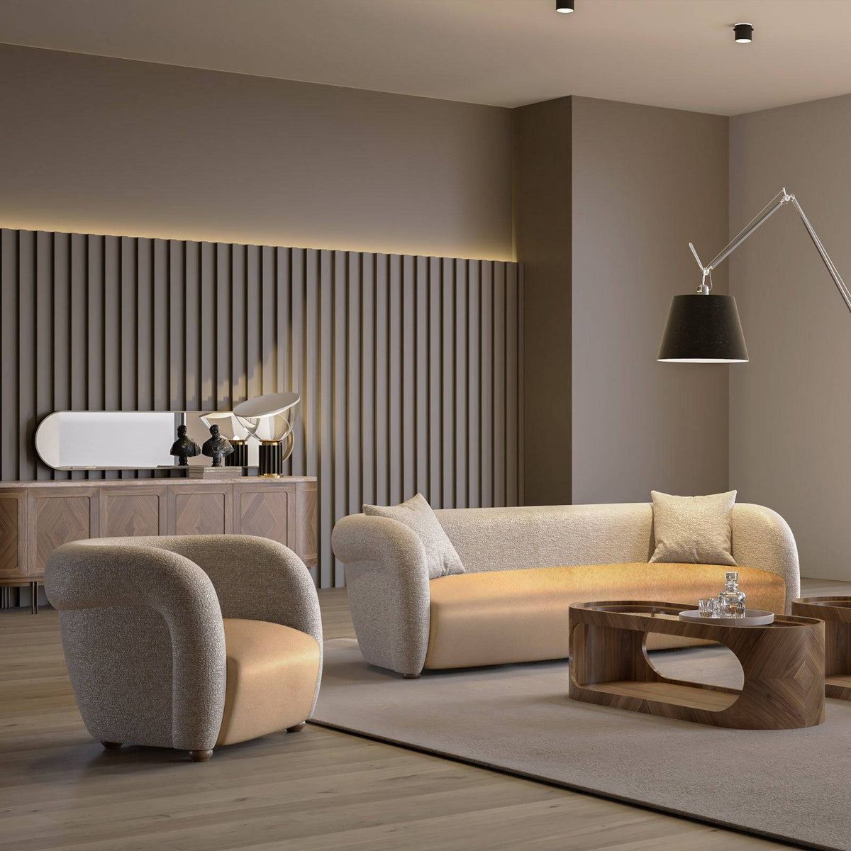 Display Item - Gauss Lounge Chair Gus1S-Td-Nakheel - DISPLAY ITEM - ebarza Furniture UAE | Shop Modern Furniture in Abu Dhabi & Dubai - مفروشات ايبازرا في الامارات | تسوق اثاث عصري وديكورات مميزة في دبي وابوظبي