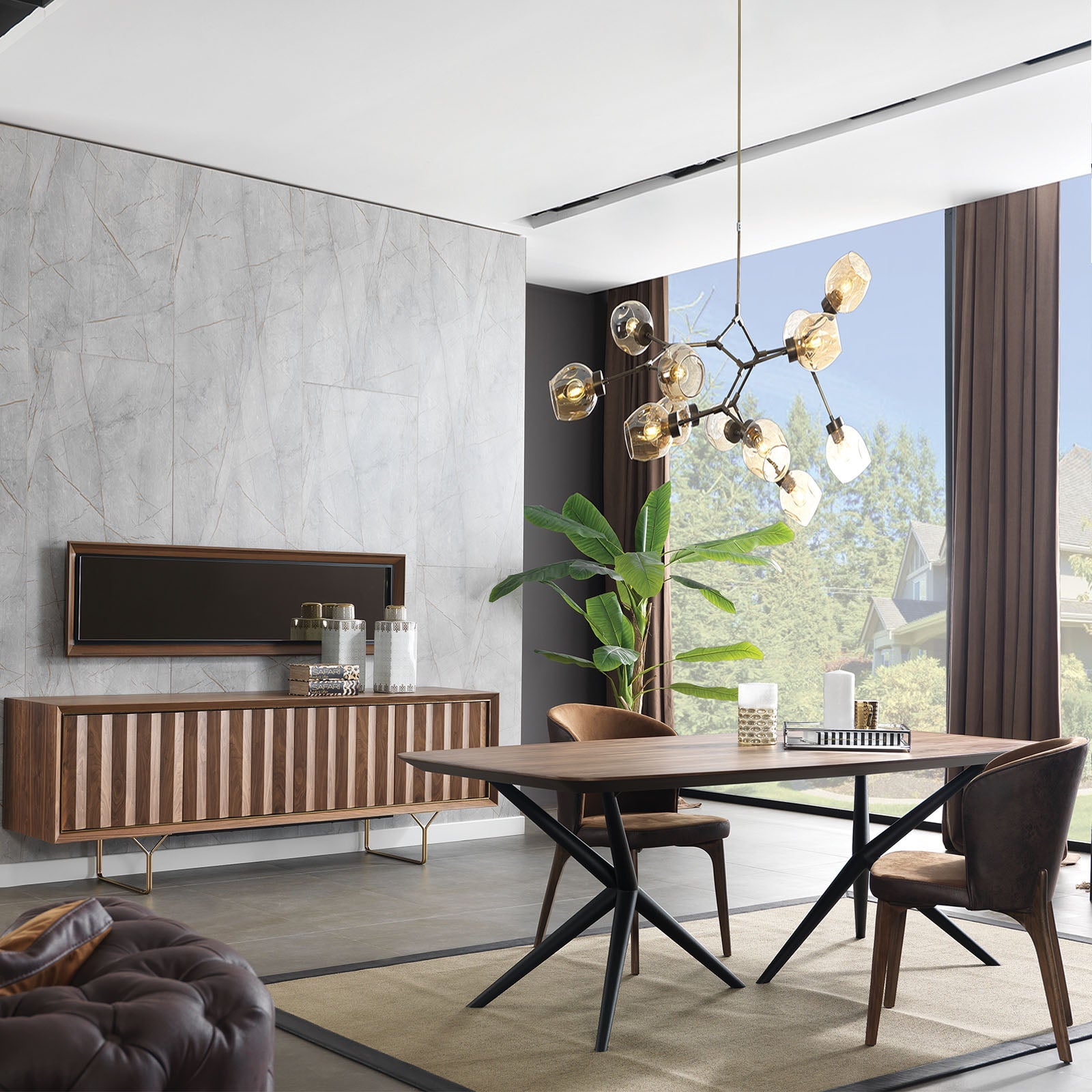 Display Item - Ginda Dining Table Ginda015-TableYAS - DISPLAY ITEM - ebarza Furniture UAE | Shop Modern Furniture in Abu Dhabi & Dubai - مفروشات ايبازرا في الامارات | تسوق اثاث عصري وديكورات مميزة في دبي وابوظبي