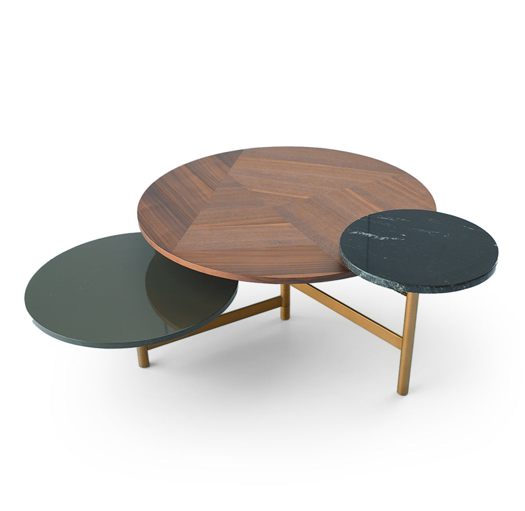 Loda Furniture Gizza Center Table GZA-CT054 in a modern living room, featuring a sleek rectangular coffee table with a smooth surface.