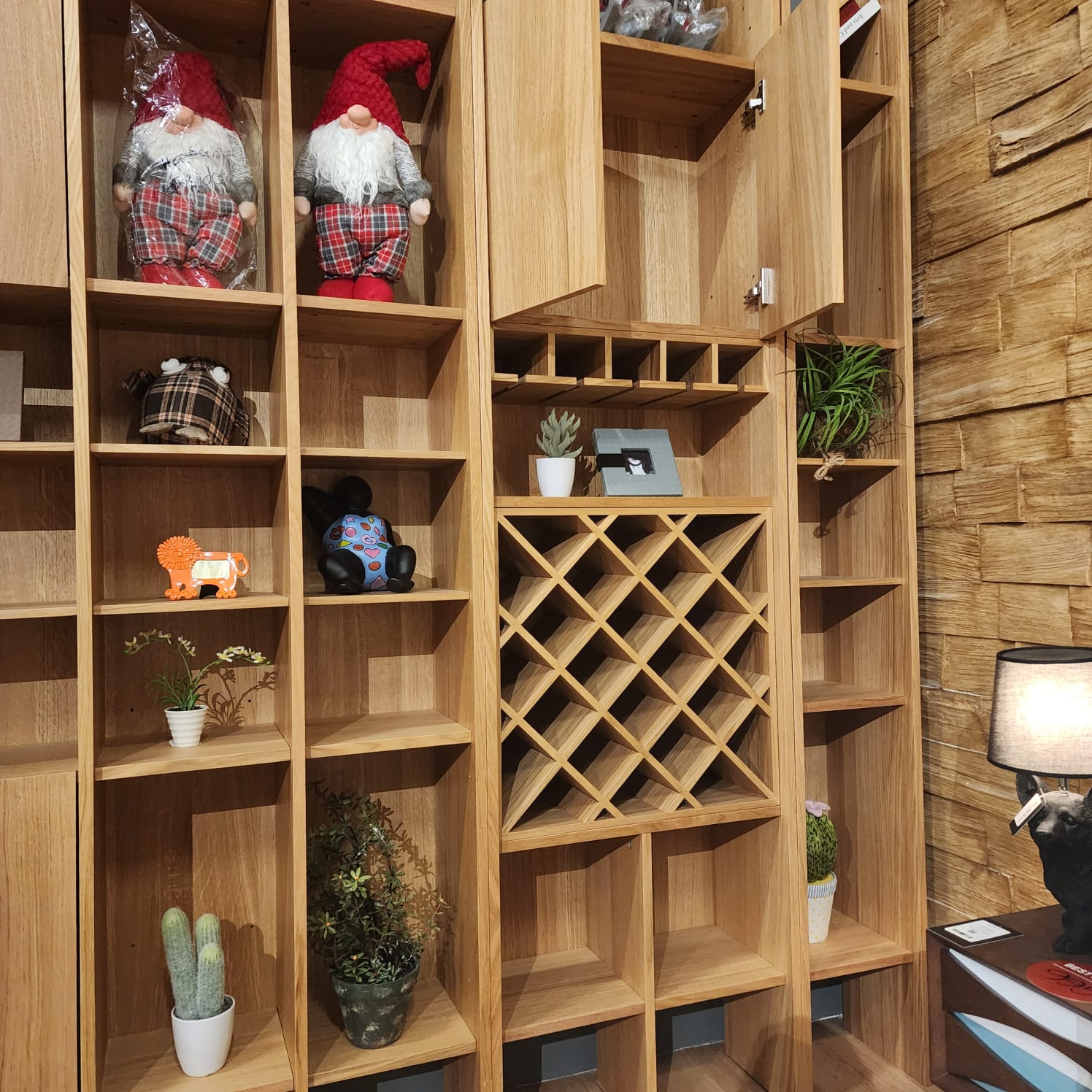 Display Item Hera Wall Unit Bookshelves Double Module Hera-Wall61YAS - DISPLAY ITEM - ebarza Furniture UAE | Shop Modern Furniture in Abu Dhabi & Dubai - مفروشات ايبازرا في الامارات | تسوق اثاث عصري وديكورات مميزة في دبي وابوظبي