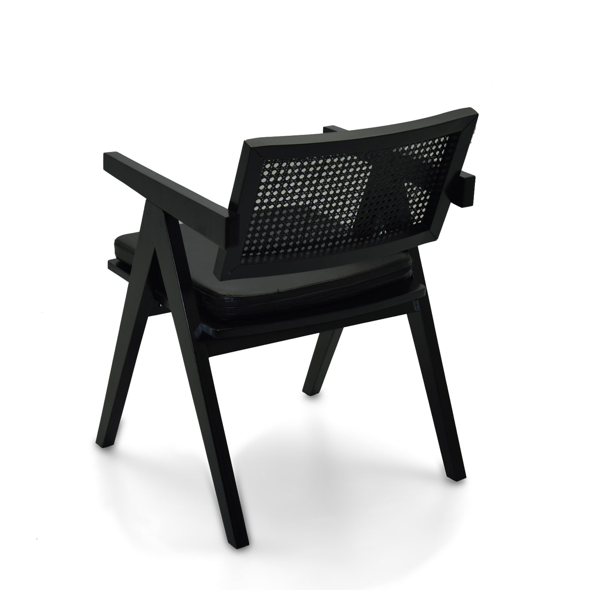 SANCREA Moes Armchair Sanc-Mo034 in black cord, modern chair with plush cushioning and sleek design, ideal for contemporary interiors