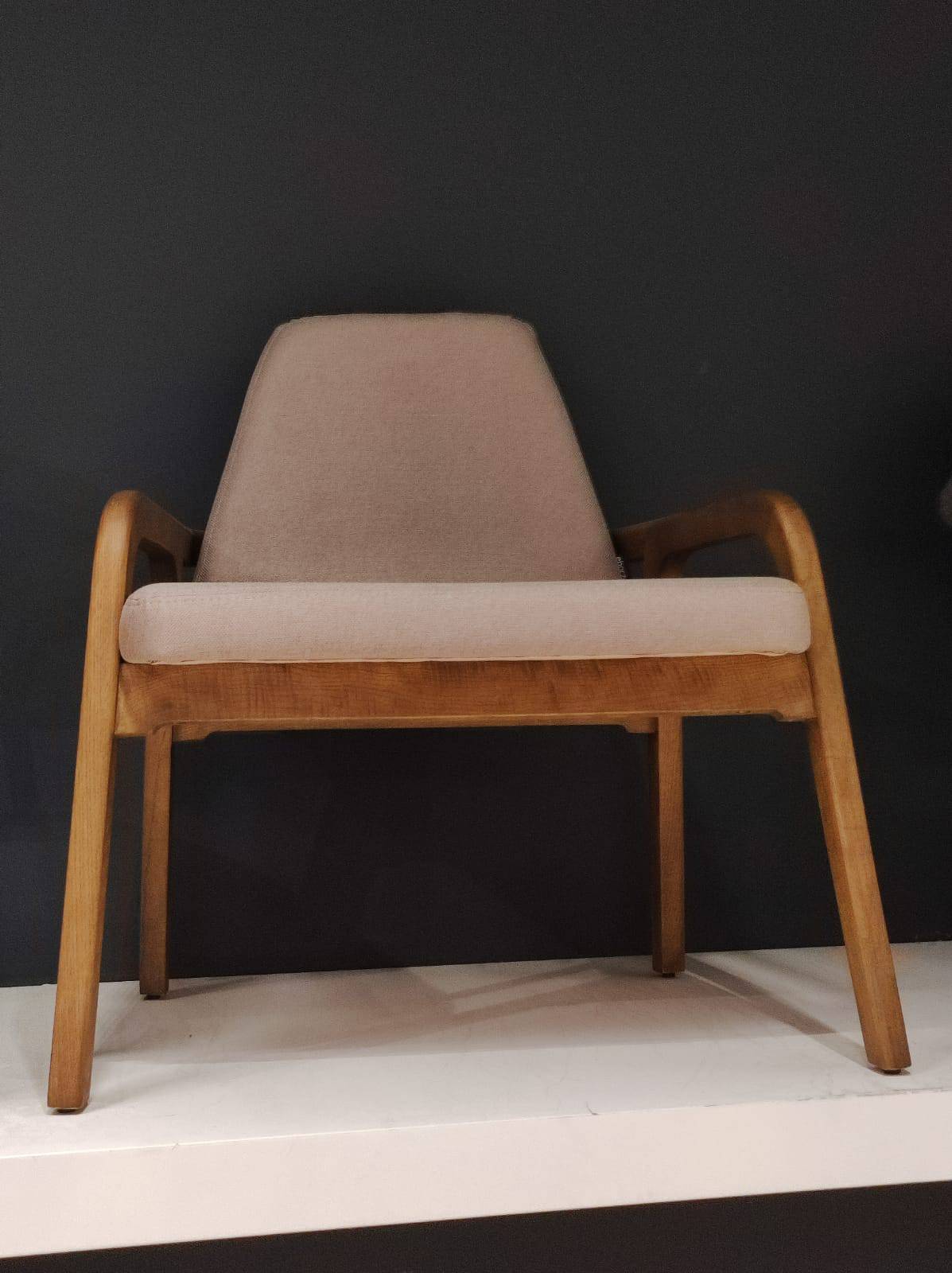 Display Item - Natura Solid Ash Wood Lounge Chair Naturalounge-W-28903 Lowarm Nakheel - DISPLAY ITEM - ebarza Furniture UAE | Shop Modern Furniture in Abu Dhabi & Dubai - مفروشات ايبازرا في الامارات | تسوق اثاث عصري وديكورات مميزة في دبي وابوظبي