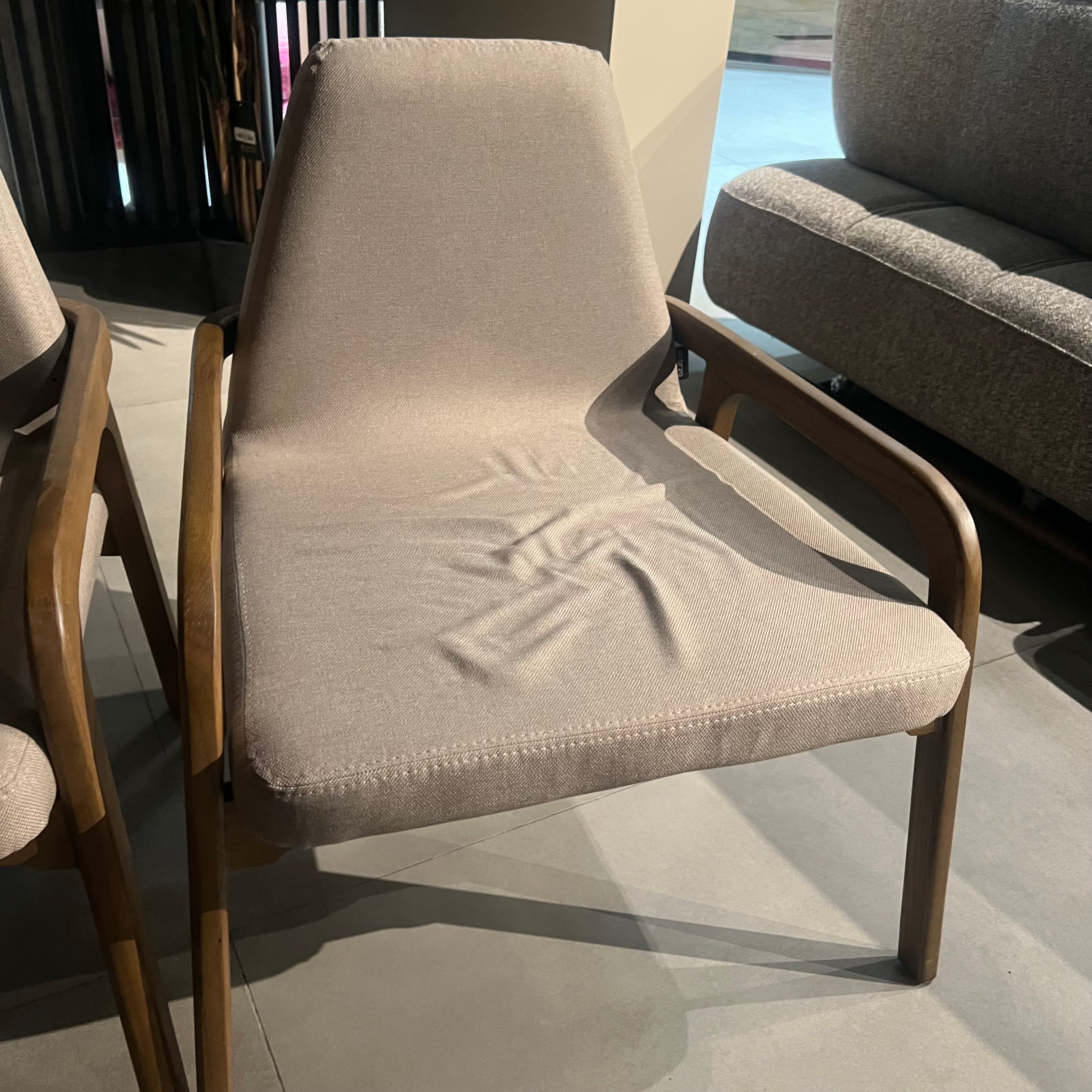 Display Item - Natura Solid Ash Wood Lounge Chair Naturalounge-W-28903 Lowarm Nakheel - DISPLAY ITEM - ebarza Furniture UAE | Shop Modern Furniture in Abu Dhabi & Dubai - مفروشات ايبازرا في الامارات | تسوق اثاث عصري وديكورات مميزة في دبي وابوظبي