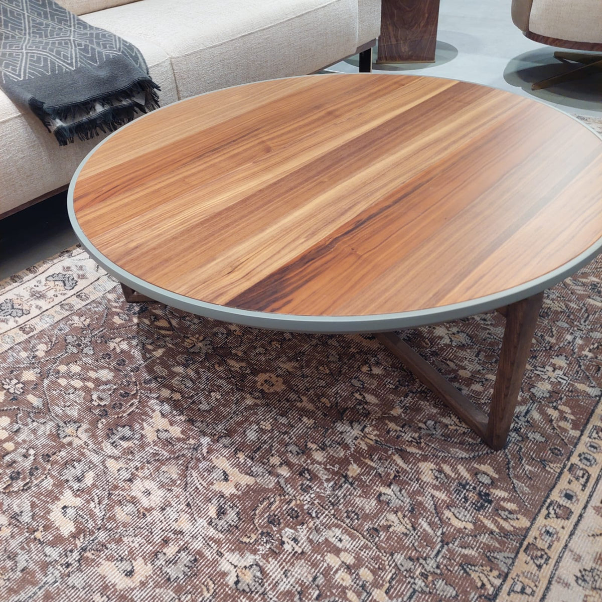 Otto Center Table by HOMAGE KOLTUK, display item with a modern design and wooden finish, shown on a neutral background.