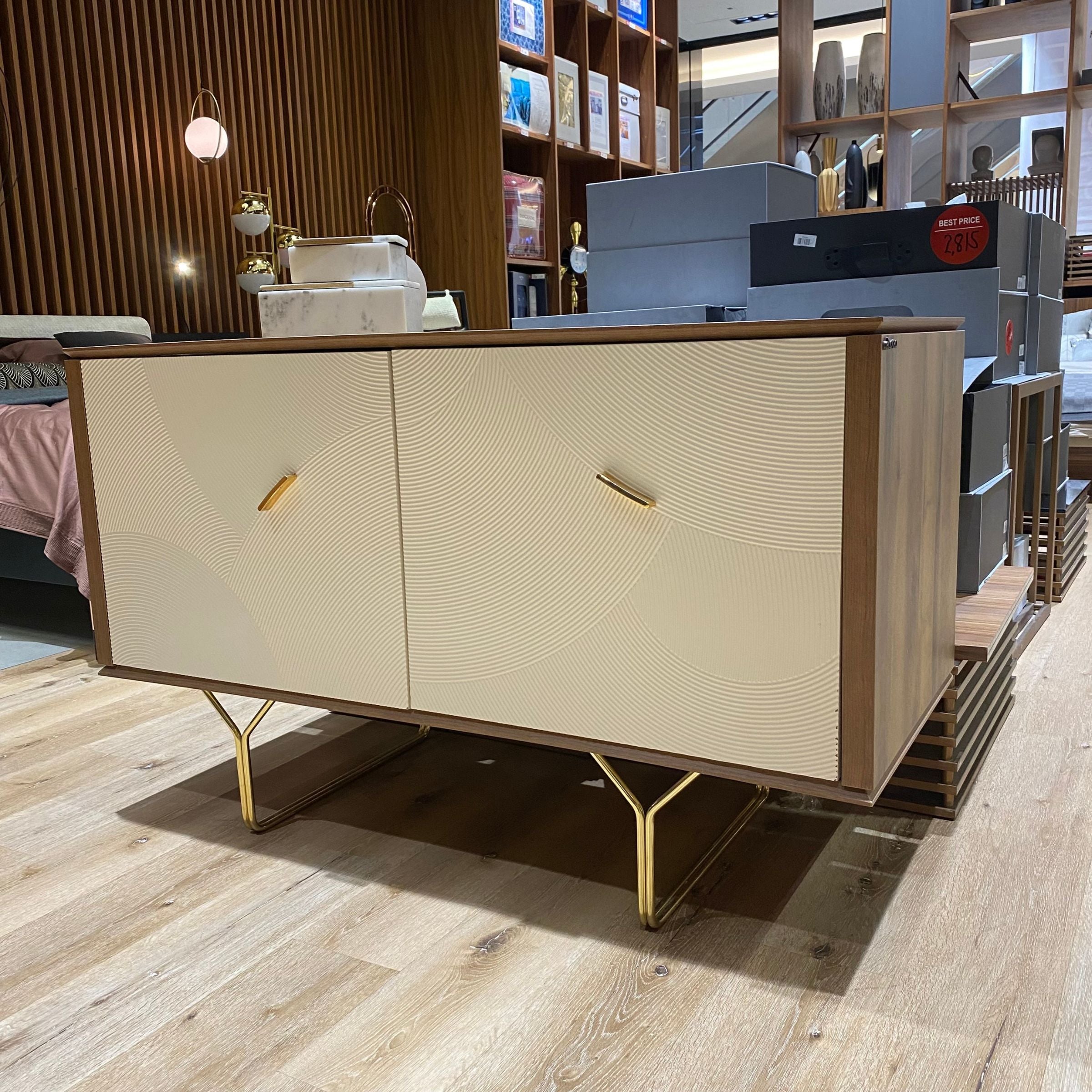 Display item - Pena Dresser And Mirror Pena002-DresserNakheel - DISPLAY ITEM - ebarza Furniture UAE | Shop Modern Furniture in Abu Dhabi & Dubai - مفروشات ايبازرا في الامارات | تسوق اثاث عصري وديكورات مميزة في دبي وابوظبي